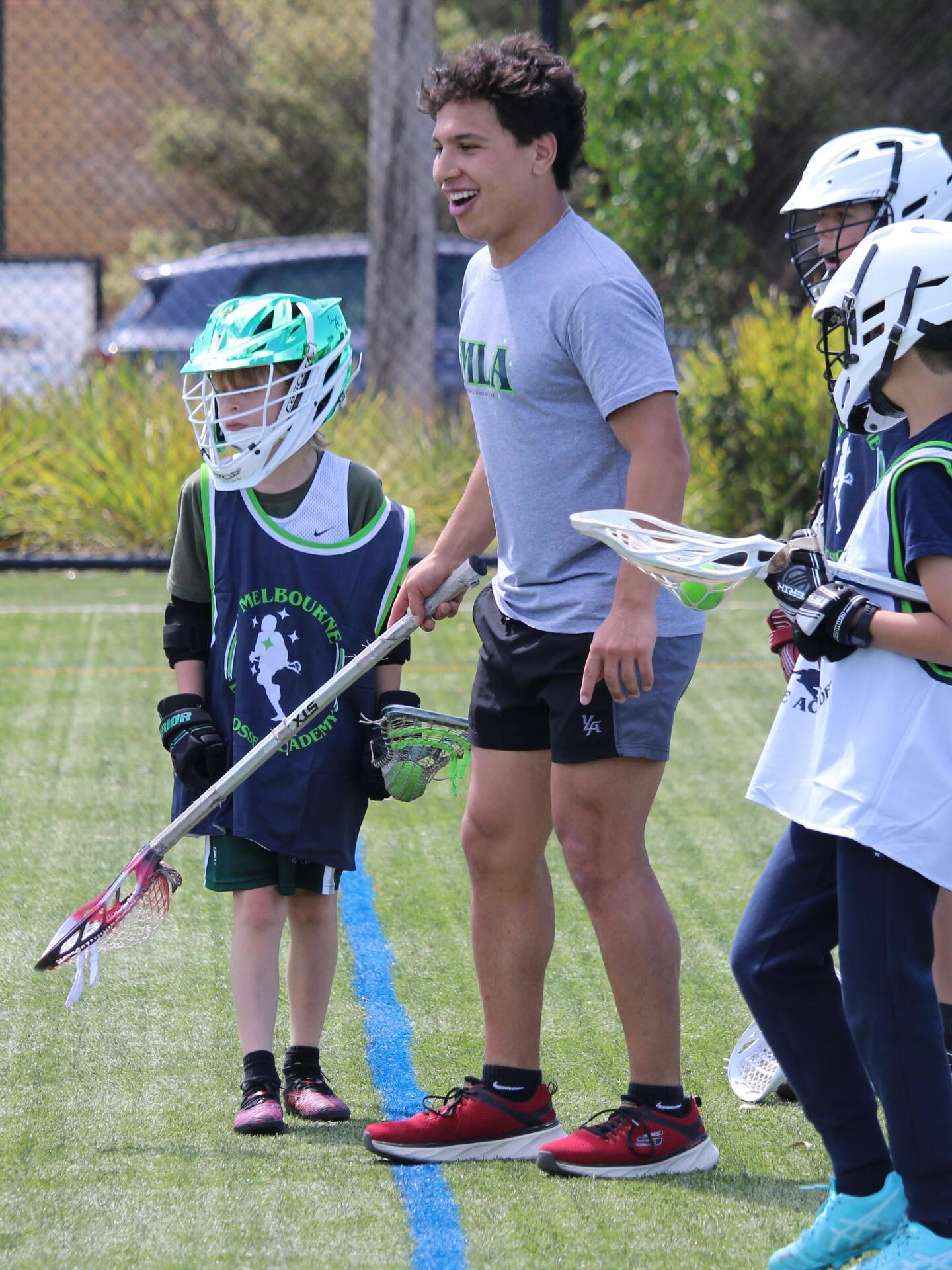 It was our absolute pleasure to welcome Coach Devon to our guest coaching team at the 2026 MLA Summer Holiday Camp!
Coach Devon is the founder of the XFactor Academy, a Wisconsin-based lacrosse academy that focuses on helping athletes develop their skills and reach their full potential.
Coach Devon brought so much fun and energy to the camp as he shared his expertise with our Aussie kids. Thank you so much Coach Devon for joining us and we hope that you will stop by next time you are in Melbourne!
You can check out the amazing work that Coach Devon is doing in Wisconsin at @xfactorhq
Photo credit: Lynda Fletcher
#melbournelacrosseacademy #mla🥍 #xfactorhq #lacrossecamp #lacrosseskills