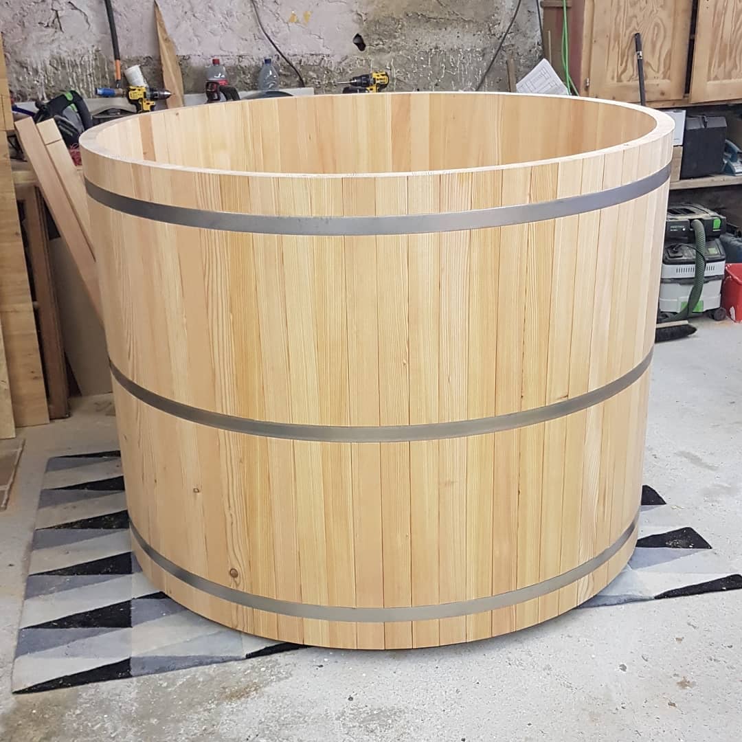 Bain Nordique en cours de fabrication!