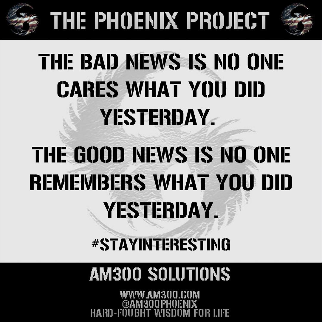 Not everyone wants you to win - But I do.
“Hard-fought Wisdom” on Father’s Day to my daughters… #gotyourback
Ready … Set… Go…
#stayinteresting
🐎👊