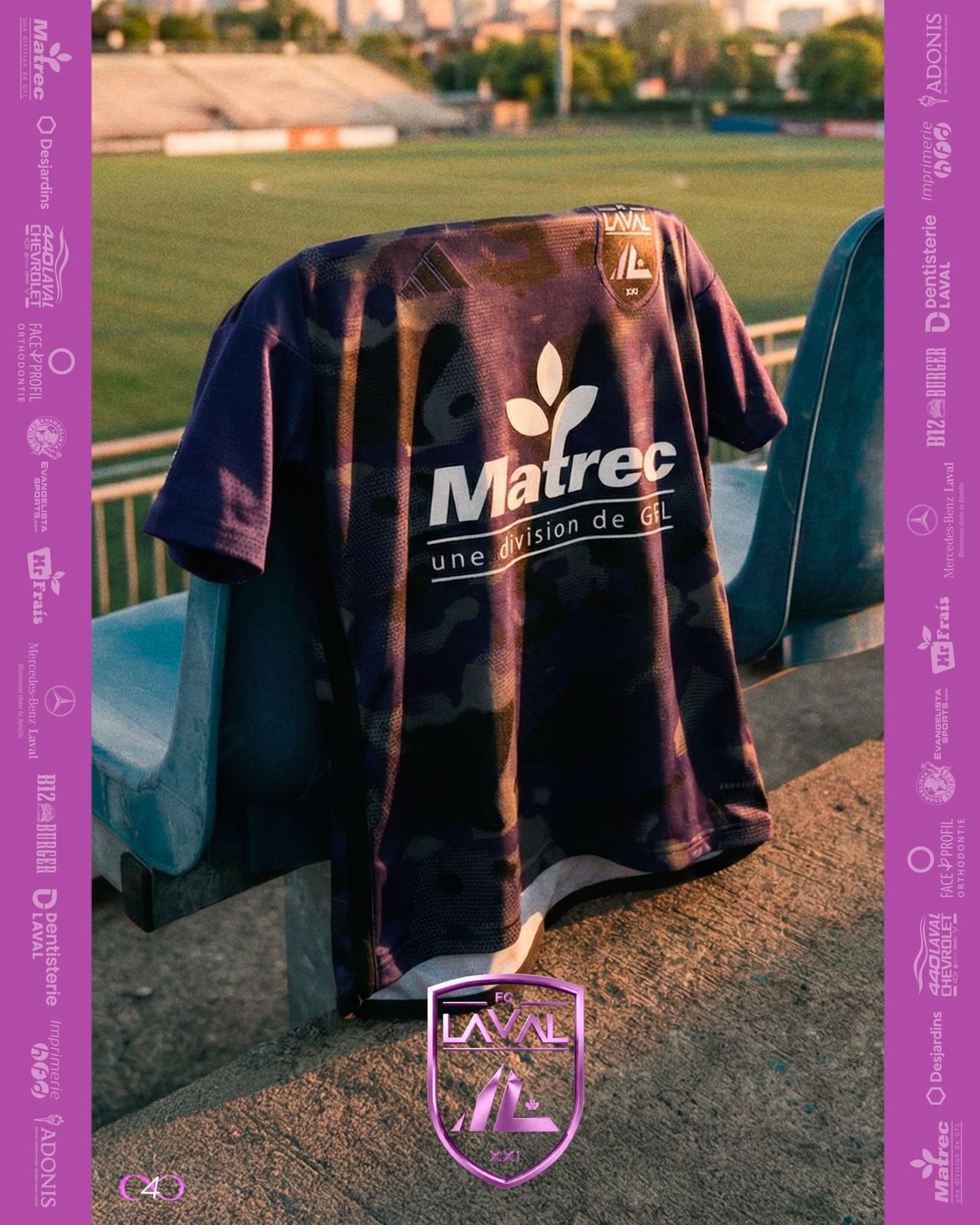 Un énorme merci à Matrec Laval pour le soutien apporté à notre jeunesse, notre passion du soccer et notre fierté communautaire. 🙏🏻💜
Big thank you to Matrec Laval for supporting our youth, our soccer passion, and our community pride. 🙏🏾💜
#FCLaval #Partnership #communauté #community #Partenariat