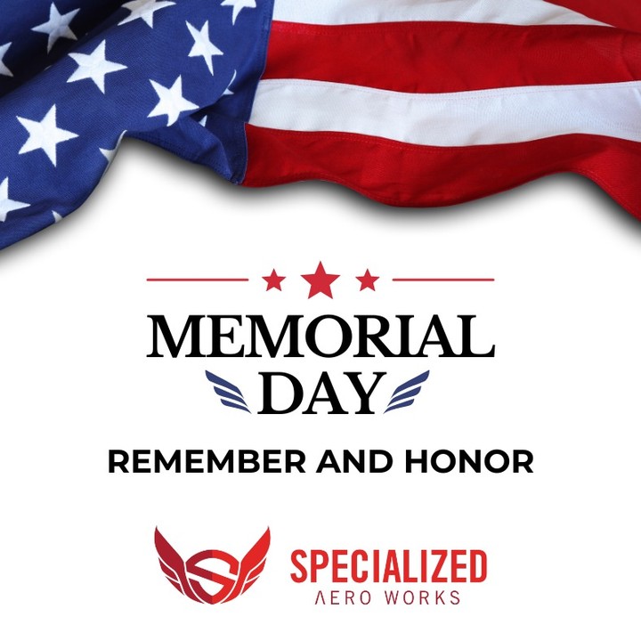 We remember and honor the fallen today.