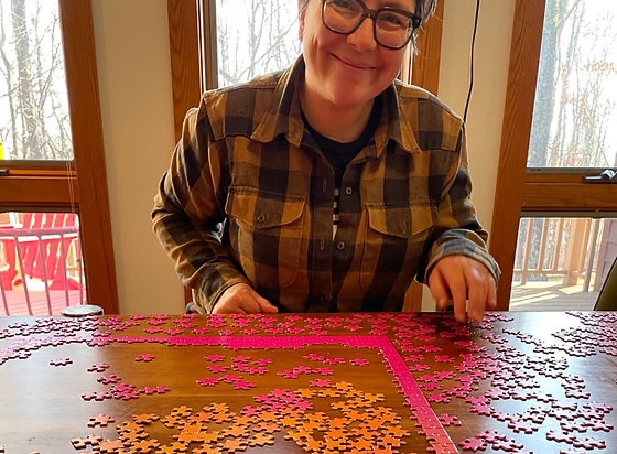 Board Member
Jenna Capeci
Jenna is an independent consultant to social justice organizations. She specializes in strategy, organizational development, values clarification, and staff recruitment. She has over 25 years of experience leading grantmaking and training programs in human rights, peacebuilding and environmental justice. She has worked at organizations such as EarthRights International, American Jewish World Service, and Human Rights Funders Network. Jenna came to know Phillies Bridge through her children’s enjoyment of summer farm camp, where they learned to be careful and kind with plants, animals, and others. She is also a CSA member and huge fan of the pick-your-own field—her favorites are the eggplants and Thai basil. Jenna grew up in Brooklyn and now splits time between Gardiner and Queens with her wife, two kids and cat.