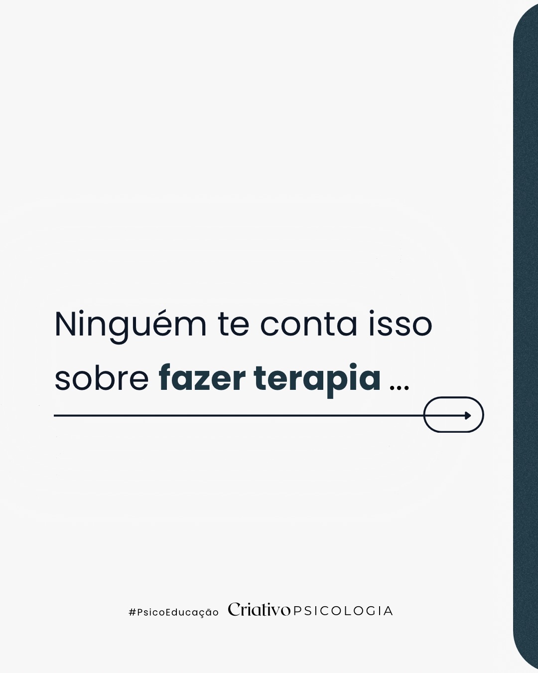 O que você realmente sabe sobre fazer terapia? 😲
Ninguém te conta que é mais sobre reconhecer emoções, padrões e comportamentos do que “consertar algo que está errado/quebrado”!
O primeiro passo costuma ser o mais difícil, mas também é o que abre espaço para mudança 🧠
Você pode controlar a situação agora, ou deixar que ela controle você!!!
Faça #Terapia . Agende pelo nosso link 🔗 na Bio.
💬 Faça uma boa ação. Mande esse post pra um amigo(a) que ainda tem duvidas sobre o tema!
#Psicoeducação #SaudeMental #Mudança
