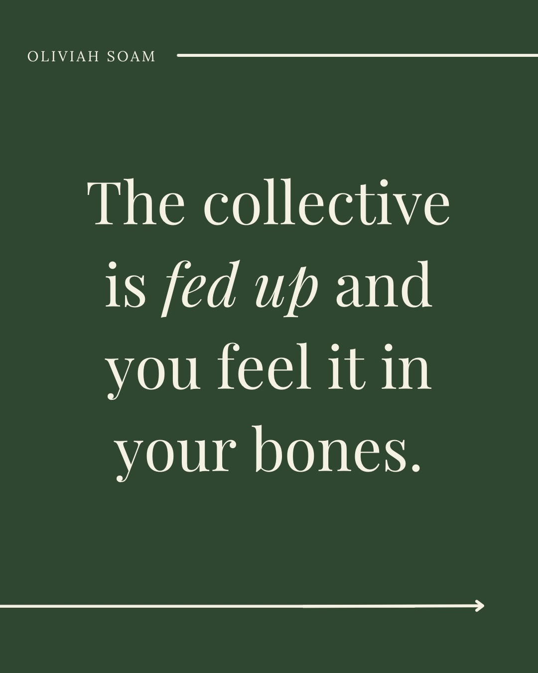 Comment “STUCK” for my free eBook.
Being fed up is actually a great place to be. It’s uncomfortable, yes, but it’s so damn powerful.
That energy, that edge you feel - it’s your inner fire saying, “Enough. It’s time for something different.”
And that fire? That’s exactly what you need to make change in your life and in the world.
I see so many people with these beautiful visions, these dreams and missions that light them up.
The kind of life-changing ideas & missions that make them say, “This is why I’m here.” And yet… knowing what they desire isn’t enough to get free from the patterns that keep holding them back.
Awareness alone doesn’t move the needle.
If this is you, I want you to hear this loud and clear: you’re NOT incapable of change and creation. You’re just in need of a different kind of support. The kind that actually helps you move, that helps you reclaim your power, that teaches you the steps you need to take to finally break free.
This is what I’m here for. To help the people who are ready-those who feel that fire inside them- learn how to harness it, channel it, and use it to create the life they’ve been waiting for.
If you’re ready to be part of this drop a 🔥
#somatichealing #nervoussystemhealing #somatics #transformation