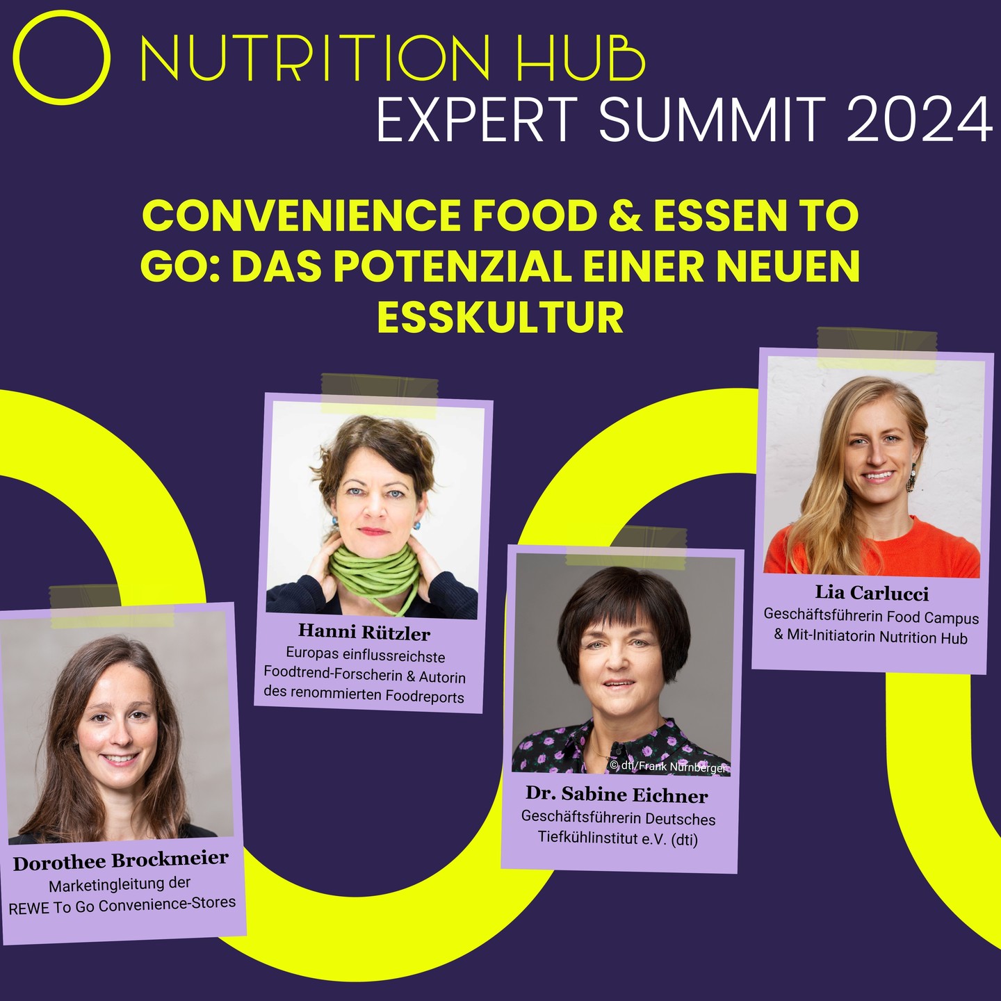 Gesunde, schnell zubereitete Mahlzeiten sind gefragter denn je - Wie sieht die Zukunft des schnellen, gesunden Essens aus? 🥫 ⚡
Das alles ist längst mehr als nur ein Trend – das zeigen schon die Ergebnisse unseres Trendreports Ernährung 2023: "Convenience Food und Essen To Go" belegt dort den vierten Platz. 🏅
Beim Expert Summit nächste Woche holen wir das Thema auf die Bühne. 🤩 Convenience Food & Essen To Go: Das Potenzial einer neuen Esskultur - Dorothee Brockmeier, Hanni Rützler, Sabine Eichner & Lia Carlucci führen uns durch das Thema.
Es ist richtig klasse, dass der Einzelhandel mit Dorothee Brockmeier, Marketingleitung bei @rewe_togo, mit dabei ist. Dorothee wird ihre Learnings aus über 10 Jahren teilen: Wie haben sich die REWE To Go Stores entwickelt, was macht sie so besonders, und warum kommen Kund:innen immer wieder? Es gibt Einblicke in die Erfolgsfaktoren und einen spannenden Ausblick, der sogar bis nach Japan führt.
🎉 Countdown zum Nutrition Hub Expert Summit am 12. September in Berlin!