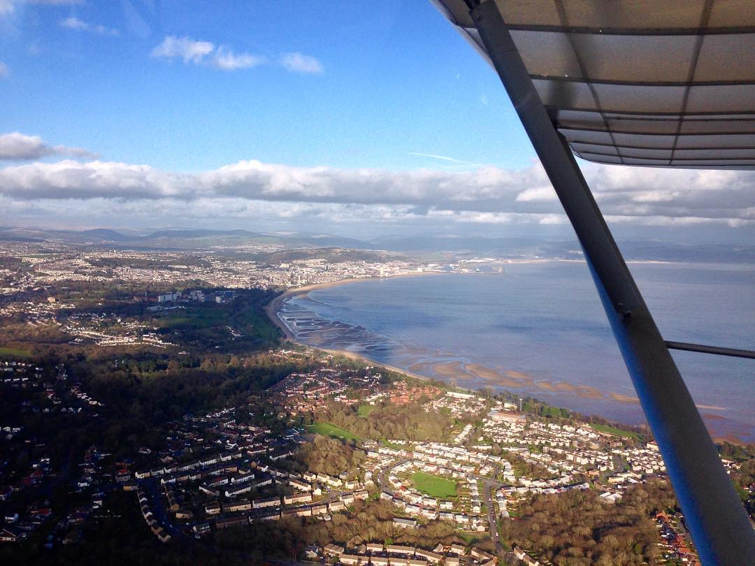 The weather is finally starting to break ☀️✈️