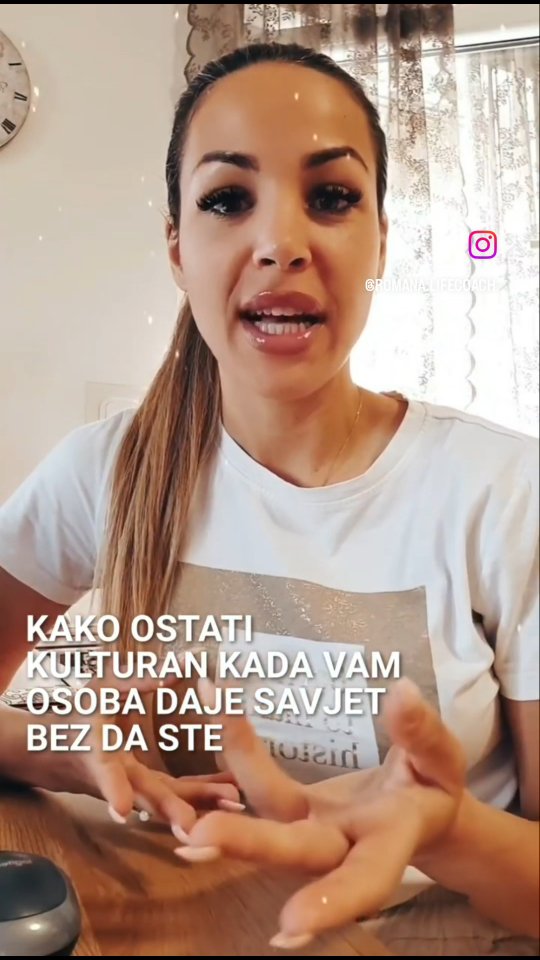 Savjet se ne daje ako nije tražen ❤️