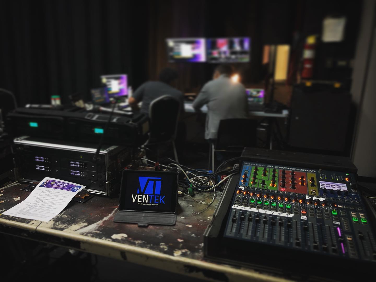 #audio for @corporateeventssolutionspr #streaming #zoom #corporateevents @shure @soundcraftmixers @audiotechnicausa