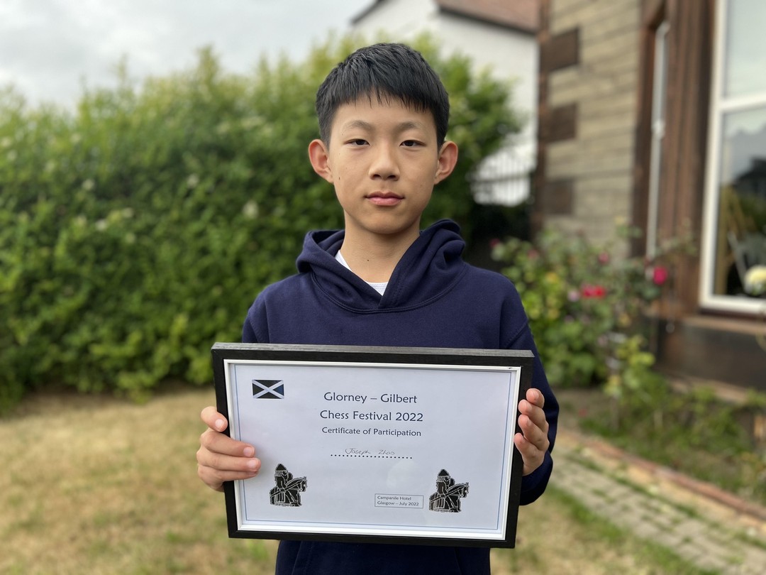 Well done to all the juniors that represented Scotland in the Glorney Cup. A special mention should go to Joseph Zhao who on his debut for Scotland managed to win all of his matches! π