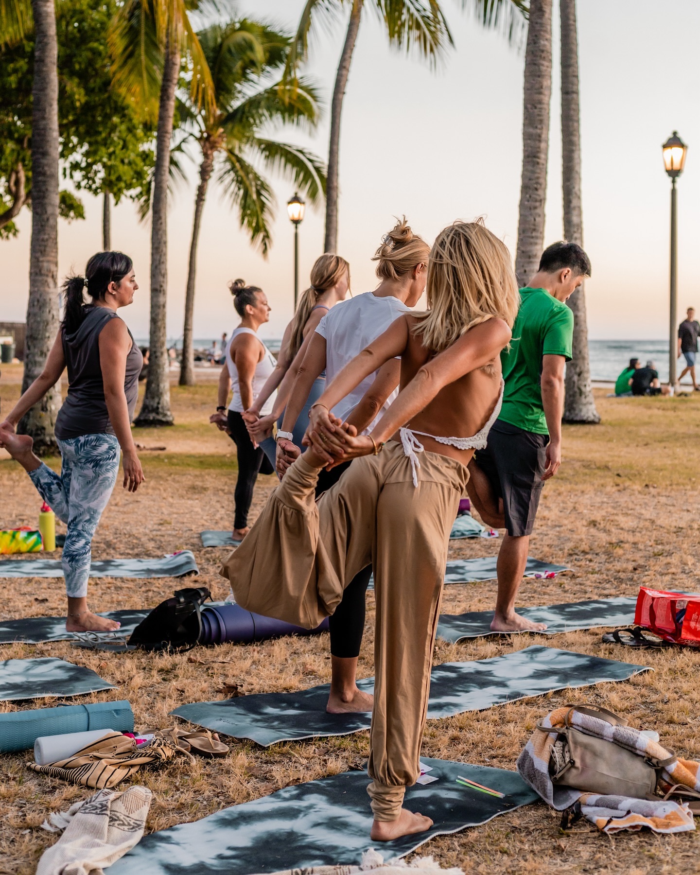 If you are new to our profile 🌈
🌺 E komo mai (welcome)!
Over the Rainbow Yoga offers signature outdoor yoga classes by the Waikiki beach in Kapiolani Park. Breathe the fresh island air while enjoying creative yoga sessions overlooking the ocean as the sun sets behind the horizon. Guided by experienced and knowledgable teachers who provide a safe, welcoming and inspiring environment to accommodate yogis of all-levels. Ground and connect the sacred ‘āina (land) of this beautiful island and feel its powerful mana (spiritual power) through mindful movement, while strengthening your body and softening your mind through yoga. 🕉️
www.overtherainbowyoga.com