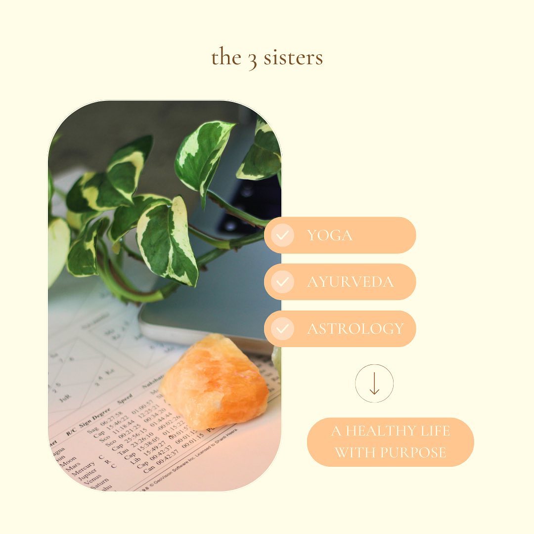 💫✨ Yoga, Ayurveda and Astrology are also called the 3 sisters because they are closely connected to one another.
Yoga: development of consciousness
Ayurveda: development of perfect health
Astrology: development of self-knowledge🪐🌛🏹
#astro #astrology #astrologymood #astrologia #vedic #vedas #vedicastrology #starsandplanets #soul #soulguidance #guidance #lifeguidance #lifetools #crystals #selfhelp #vediclifestyle #vedicknowledge #vedicwisdom #yoga #ayurveda #selfcare #lifestyle #wisdom #healing #heal #astrologyposts #astrology101 #signs #zodiaksigns #jyotish