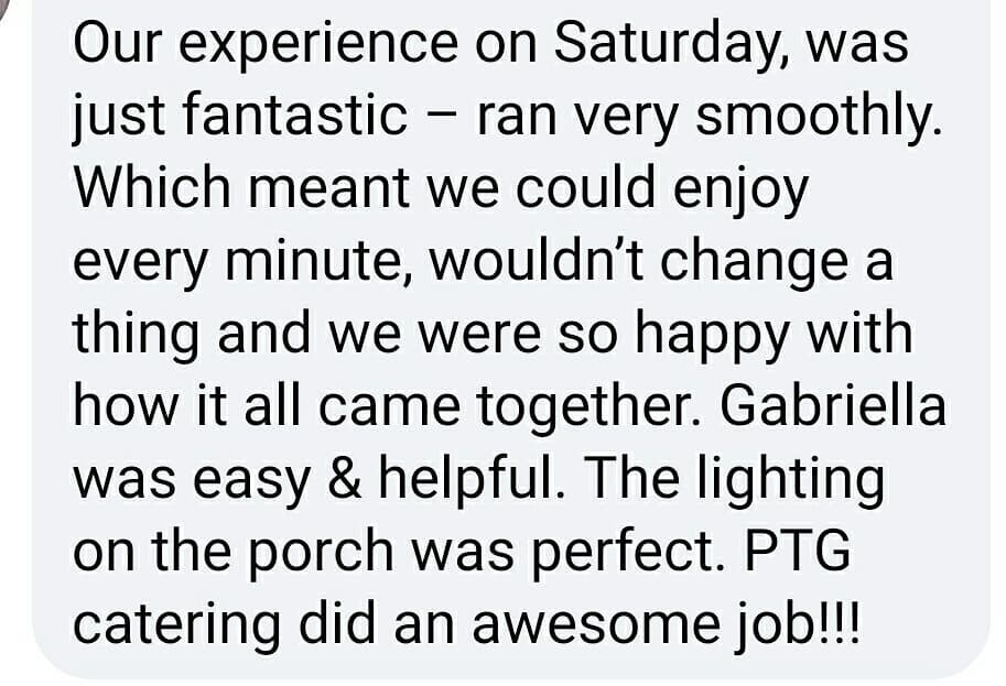 Here is another #feelgoodfriday post! We take pride in knowing customers enjoy their experience with us! Ilena, thank you for choosing the Leeland Room! We count ourselves lucky for customers like you! #fridaymood #thankyou #review #eventvenues #venues #weddings
