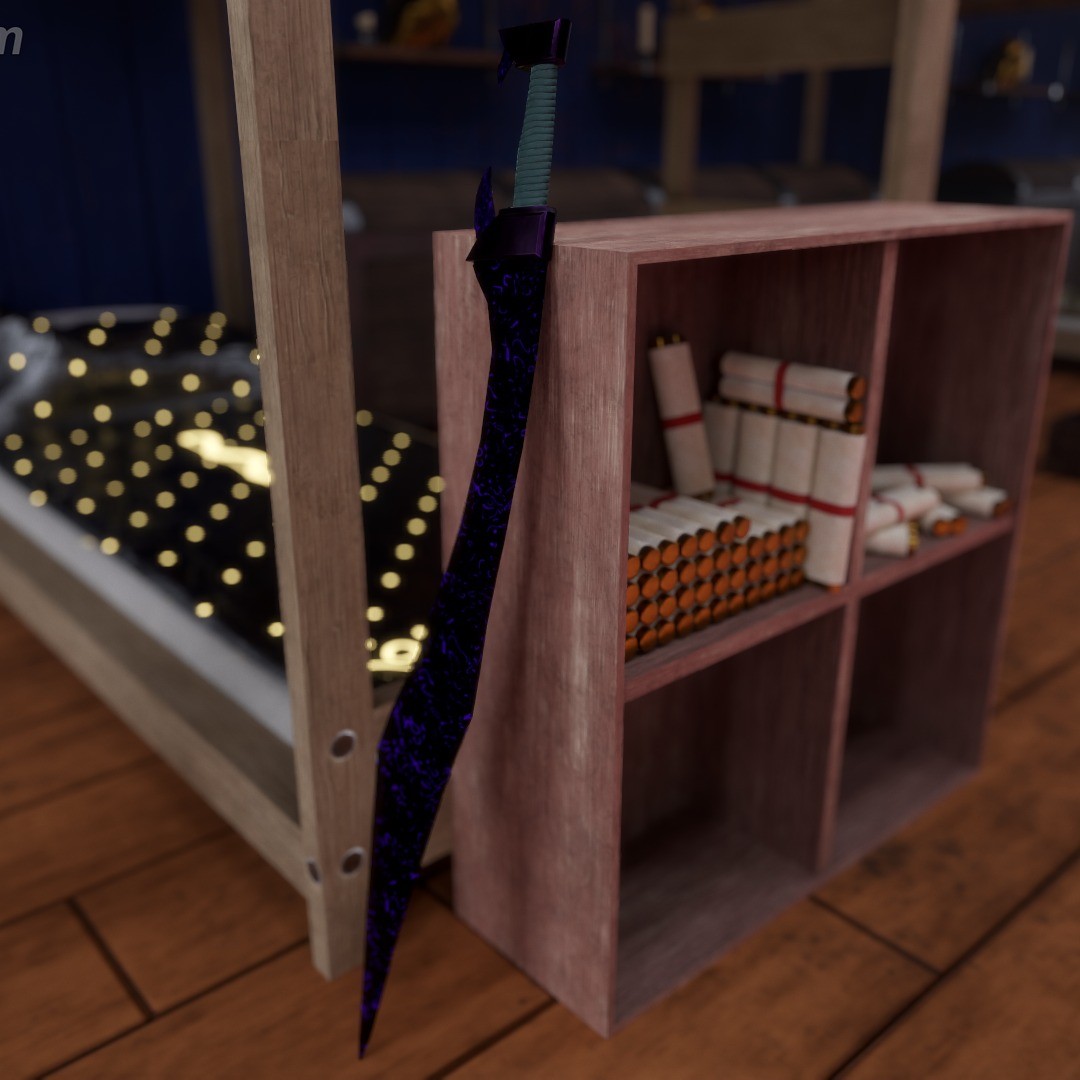 (5/5) Finally finished and gotten around to uploading my final renders for my Percy Jackson cabin scene, first started in August 2020 and worked on (one and off) until March 2022.#percyjackson #percyjacksonandtheolympians #heroesofolympus #trialsofapollo
#3dart #3dmodeling #blender3d #blender #substancepainter #substancedesigner #rendering3d