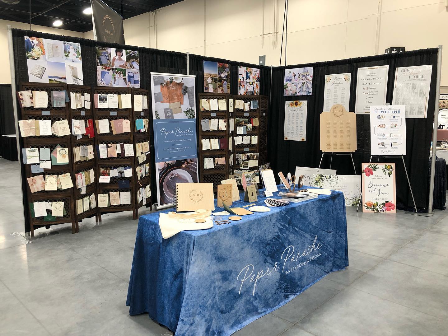 We had a wonderful at The Wedding Fair today at the BMO! A great way to start off the new year! #theweddingfair #panacheinvitations #yycweddings