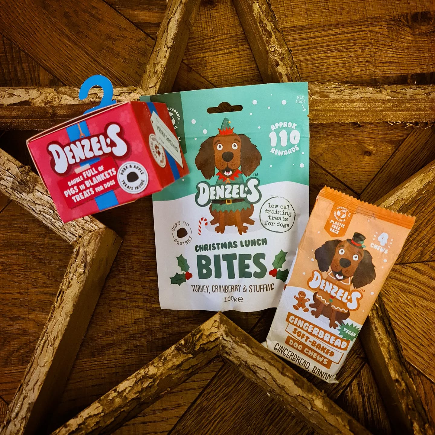 3 course Christmas dinner for dogs!
Trio of treats from Denzel's includes:
Starter Course
Pigs in Blanket Bites Bauble
Main Course
Turkey & Stuffing Christmas Lunch Bites
Dessert Course
Gingerbread Soft-Baked Chews
All with plastic-free packaging for only £6.99!
(Don't forget all orders from Home with Hounds receive a free treat too!)
www.homewithhounds.co.uk