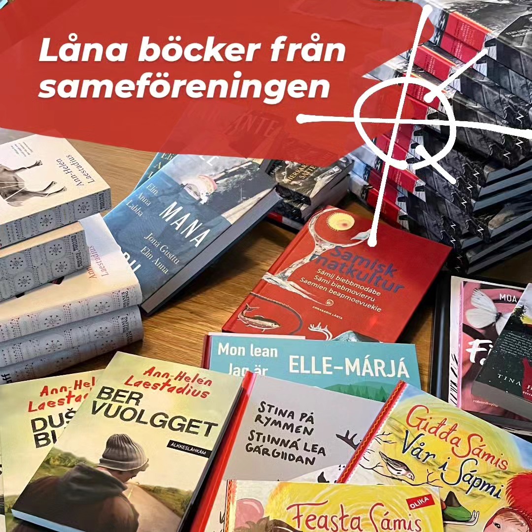 Nu finns det många nya titlar på olika samiska språk som du kan låna hem!
Kom förbi föreningslokalen på något av våra möten i vår!
T ex har vi slöjdträff på söndag❤️💚💙💛
Oaidnaleapmi!/Vi ses!
#Sameföreningenigbg #sámigiella #lärasigsamiska