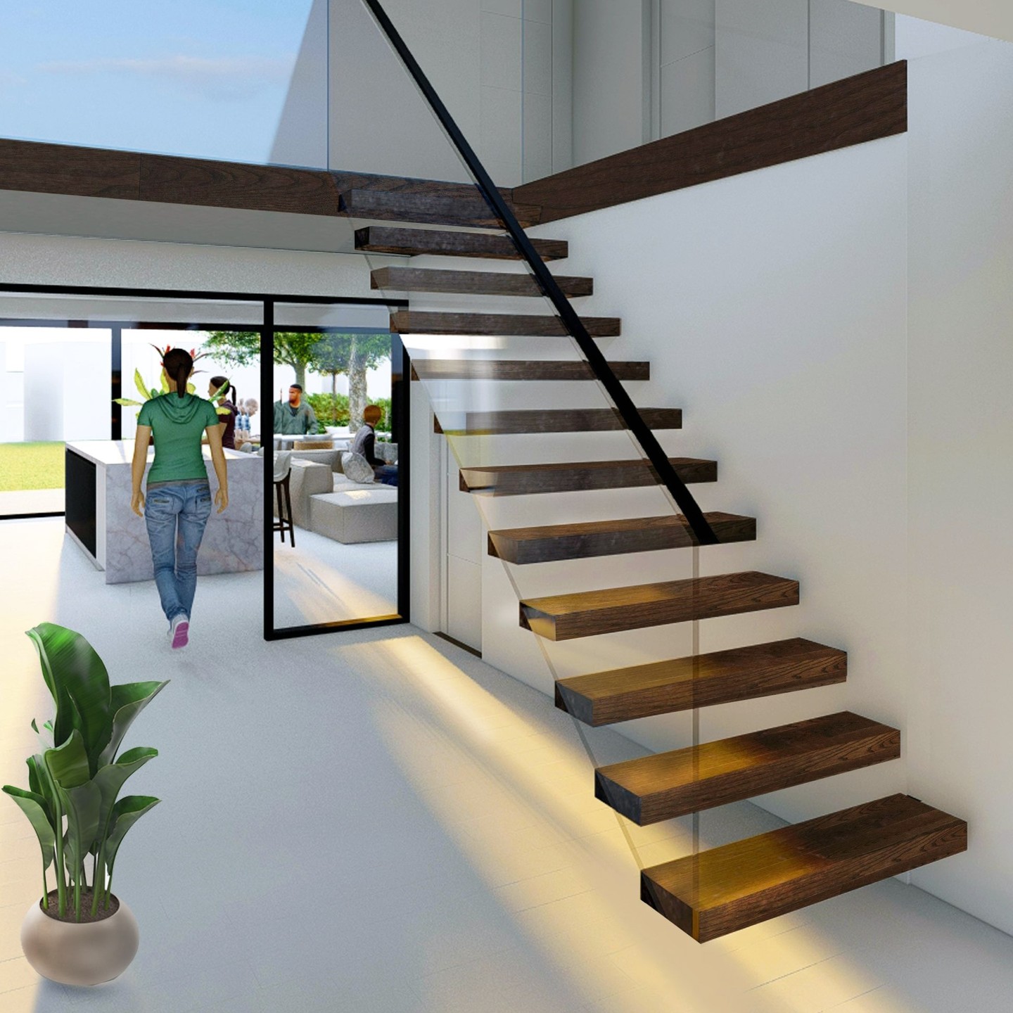 Statement Staircase...
Floating staircases are steps that look suspended in mid air appearing to defy gravity! They can be a fantastic addition to your home to give it a modern interior. โ๏ธ๐ถโโ๏ธ
#architecture #staircase #design #floatingstairs #floatingstaircase #leamingtonspa #interiordesign #modern #architect