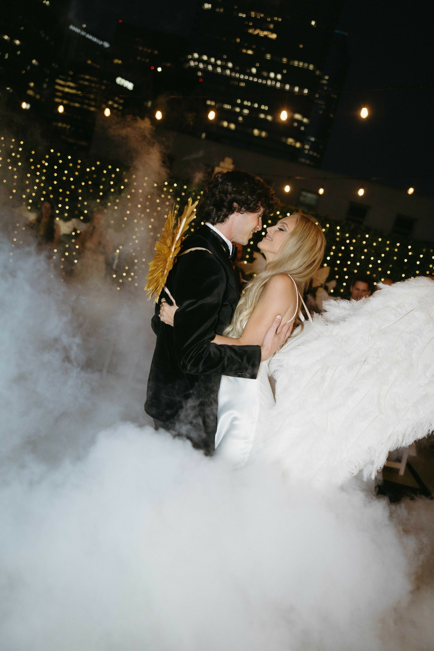 Shelby & Maverick brought their love all the way from South Carolina, and what unfolded was pure magic.
Thoughtful personal touches, a dance floor that never slowed down, fog in the air and cold sparklers lighting the night—every moment felt intentional and full of joy.
See more from their unforgettable celebration at the link in bio.
#TheOviatt #DTLAWedding #DestinationWedding #WeddingNightMagic #JustMarried #WeddingReceptionVibes #DanceFloorMoments #ModernRomance #LoveInLosAngeles
Photographer: @autumnshipp
Planner/Designer: @willowandbloomevents
Caterer: @californiacookout
DJ: @Secondsong_official