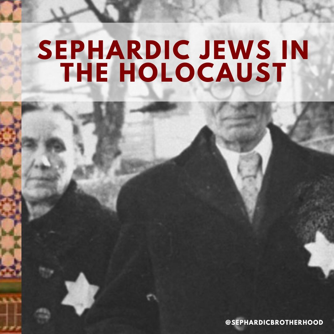 The Holocaust erased more than 6 million Jewish souls from the world. While most of these victims were Ashkenazi Jews, a significant percentage were Ladino-speaking Sepharadim, primarily in Greece, the Balkans, and the former Yugoslavia.
Today, on International Holocaust Remembrance Day, we stop and remember the more than 6 million Jewish victims of the Holocaust, and particularly the over 66,000 Greek Jews and hundreds of thousands of Sepharadim of Europe. #WeRemember
.
.
.
.
.
#Sephardic #Sephardi #Sephardim #Sefardi #Sfardi #Sepharadim #Sefardim #Ladino #GreekJews #SephardicHolocaust #Holocaust #HolocaustMemorial #Shoah