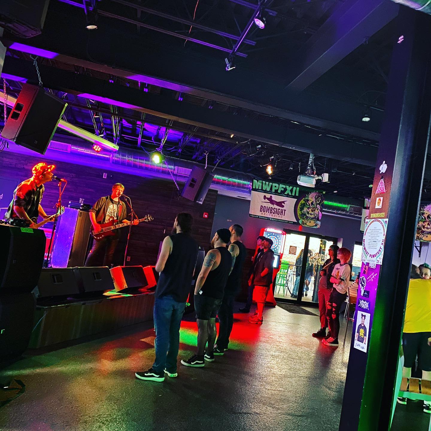 Music has started get on out here!! #punkrock #party #midwest