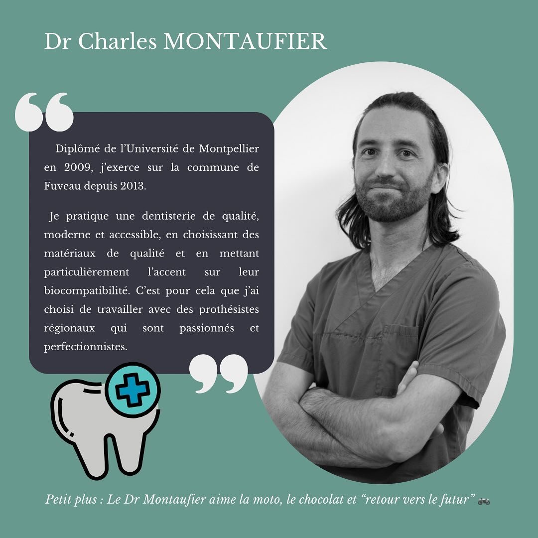 Dr Charles Montaufier - chirurgien dentiste #cabinetdrmontaufier #cabinetdentaire #chirurgiendentaire #fuveau