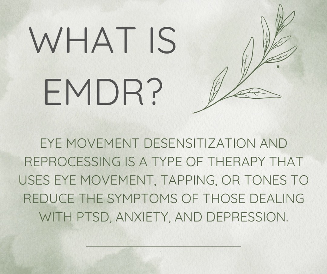 EMDR is a well-researched therapy used to help reduce symptoms of PTSD, anxiety, and depression. Curious about how EMDR might work for you? Reach out for a free consultation. www.sagebloomcounselling.com