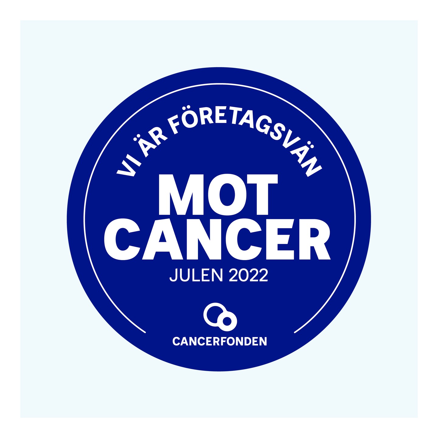 Det finns tyvärr många organisationer man som individ kan stötta. En del av Ömsas julgåva gick som vanligt till Cancerfondens fantastiska arbete för att färre ska drabbas och fler ska överleva. #fuckcancer
