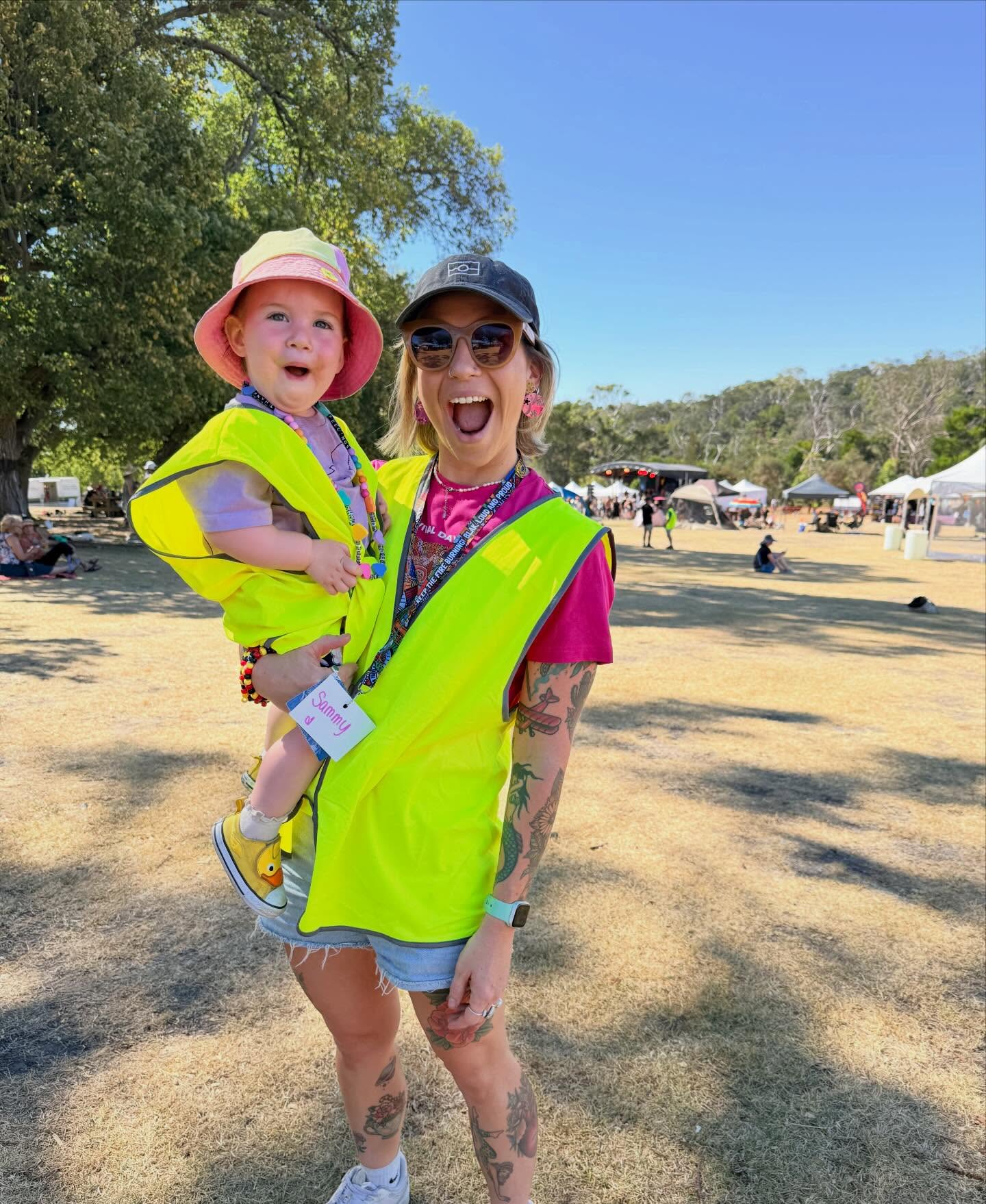 Sammy & Jesse from Rainbow Muse Collective, & Anna from Harry’s Heart, spent the day at Our Survival Day yesterday. ❤️❤️
This year centred honouring Matriarchs: sovereignty, strength, and care held by First Nations women past and present.
This is what living our values looks like for us: showing up, listening, and standing in solidarity with First Nations peoples.
Deep thanks to @oursurvivalday for having us and for holding such a powerful day. There’s no other way we would ever choose to spend the day.
Always was, always will be.
** Special guest appearance by Penny Pea, 🫛- and deeply missing @chenaimupotsa & our Billie girl this year 💚🐝