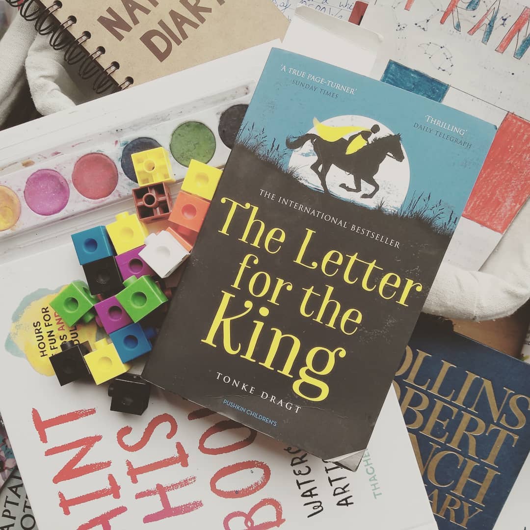 Our read-aloud book for now - making a chapter-long moment of calm and connection over one thing in the middle of days full of mayhem!
