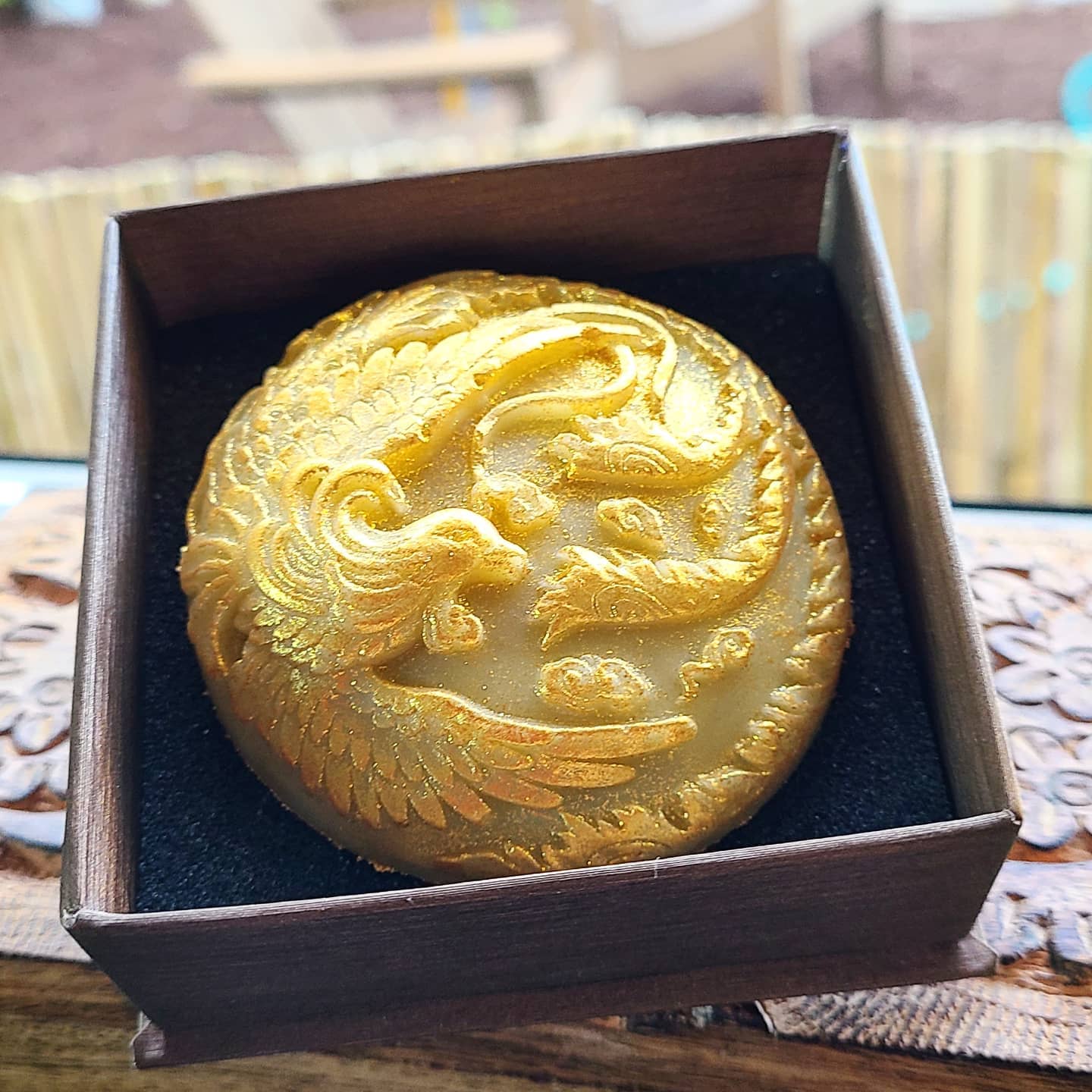 The newest addition to the Bright Life Personal Hygiene Product Line: Courage
..
..
This is for the Eye, Face, Cuticle and is also an SPF 30 Lip Balm. This beautiful rising Phoenix gift version is dusted in 24 karat gold mica powder which creates a very fine shimmer wherever you apply it.
..
..
Shea Butter, Aloe, Carrot Seed & Raspberry Seed Oils and a brilliant burst of Grapefruit Essential Oil - among many many other incredible things
..
..
..
..
..
..
..
..
..
..
..
..
..
..
..
...
..
#NatureHealsEverything #EmotionalWellbeing #Organic #SmallBatch #BuyLocal #SeasonalBrightLiving #BrightLife #Colortherapy #Aromatherapy #FlowerEssenceTherapy #FlowerEssences #EssentialOils #Sarasota #SarasotaFlorida #SouthwestFlorida #Meditation #ActiveMeditation #BrightLife #LifeBalance #SelfCare #TwelveStep #AlAnon #SafeHygiene