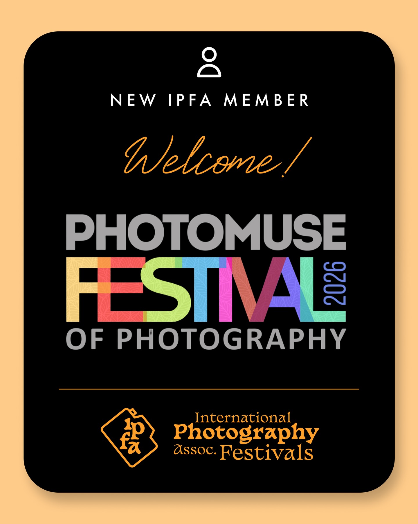 Donem la benvinguda al nostre nou membre d’IPFA @bafphotomuseindia 🥳 Units per una visió compartida del futur dels festivals de fotografia!