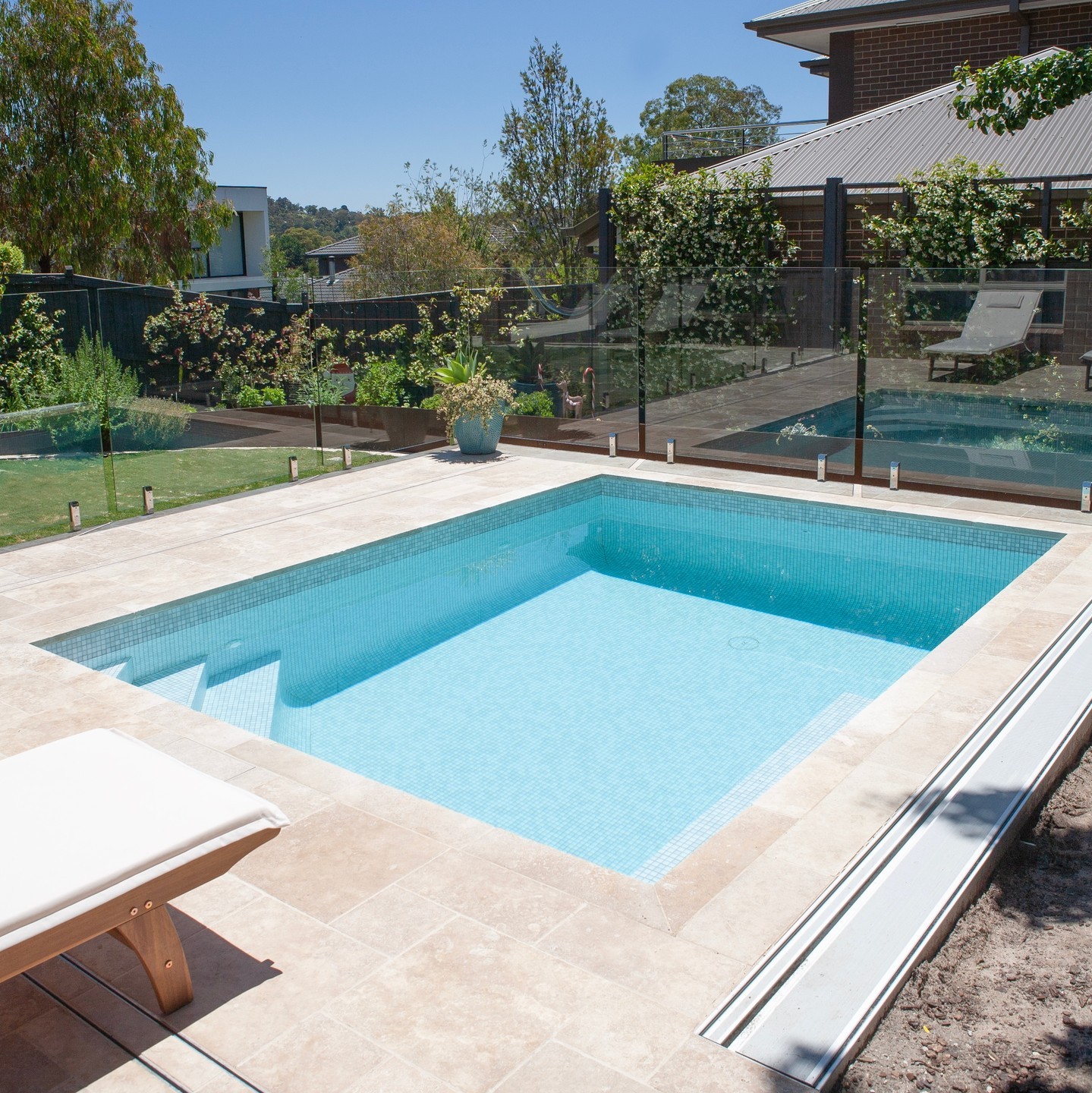NEW-YEAR-NEW-POOL 🥳
Check out our latest plunge pool installation in Croydon! This 4m x 3m pool tiled in "trend" is sparkling on a sunny day!
✔️Classic medium tumbled travertine pavers from @paversplus
✔️Pool maintenance by @poolcare.plus
✔️Pool chemicals by @bioguardaunz
✔️Filtration from @hayward_aus
✔️Cleaner from @maytronics_australia
✔️Pool cover from @daisypoolcoversandrollers
✔️Grates from @lauxesgrates
✔️Landscaping by @plungepoolsplus & @roma_bros_construction
#plungepool #plungiepool #newpool #swimmingpool #concretepool #poolbuilder #ingroundpool #poolinstaller #pool #poolinspo #dreampool #poolpaving #croydon #plungepoolsplus
