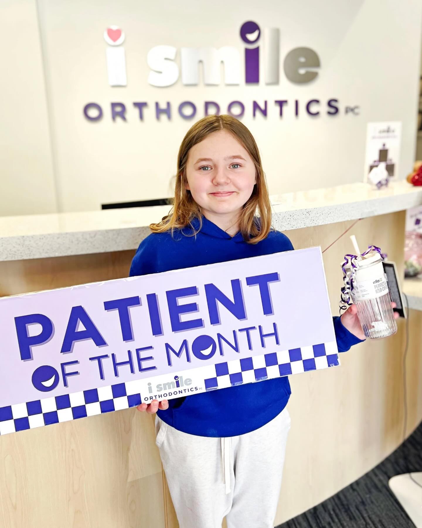 Help us give a huge round of applause to our Novemberโs Patient of the Month, Piper!๐๐ผ
Piper brings the kind of energy that makes our whole office brighter. She shows up with a great attitude, a confident smile and kindness that doesnโt go unnoticed. Piper is exactly the kind of patient who reminds us why we love what we do at i smile orthodontics!
Sheโs doing an amazing job on her smile journey and we are so proud of her. This is what transforming lives with confident smiles looks like and Dr. Stiles and our whole team are cheering you on every step of the way Piper!๐
๐Patient of the Month perks reminder:
โข 3 entries for wearing your i smile t-shirt
โข 4 entries for following us on social media
โข 5 entries for leaving a Google review
โข 5 entries just for being an awesome patient