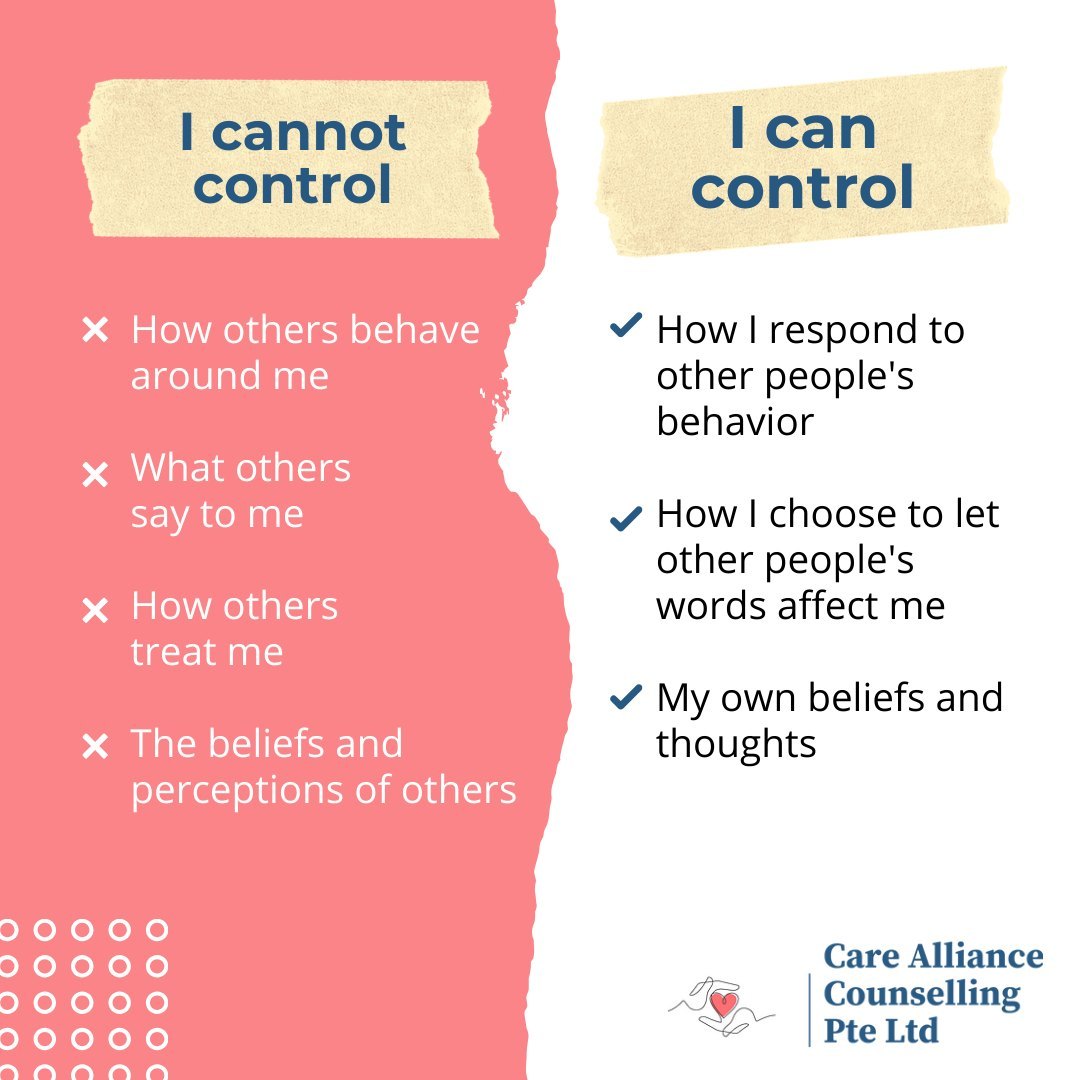 Focus on what you can control—your reactions, your thoughts, and your growth.
Let go of what you can't, and find peace within yourself. 🌿✨
#MindfulLiving #SelfEmpowerment #EmotionalResilience #MentalHealthAwareness #GrowthMindset