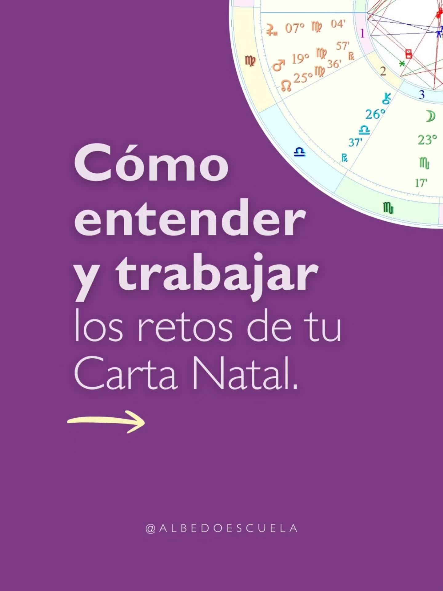 ✦ Cómo entender y trabajar los retos de tu Carta Natal
Tu carta natal te señala zonas de aprendizaje y los retos en tu carta aparecen para mostrarte dónde tu conciencia necesita crecer.
La psicoastrología propone otra mirada: ¿qué estoy aprendiendo de esto que me pasa?
En cada reto hay tres claves fundamentales:
🏠 La casa indica en qué área de tu vida se manifiesta el conflicto.
♈ El signo muestra cómo lo vives internamente, desde qué emoción o reacción.
🪐 El planeta revela qué proceso psicológico estás integrando.
Trabajar tus retos implica:
Dejar de repetir patrones inconscientes
Comprender por qué ciertas situaciones se activan una y otra vez
Reconocer tus mecanismos de defensa
Transformar conflicto en autoconocimiento
Usar la astrología como una herramienta de autoconocimiento e integración.
Cuando lees tu carta desde la conciencia,
los retos dejan de ser obstáculos y comienzas a entenderte con más profundidad.
¿Qué parte de tu carta sientes que te está pidiendo más atención en este momento?