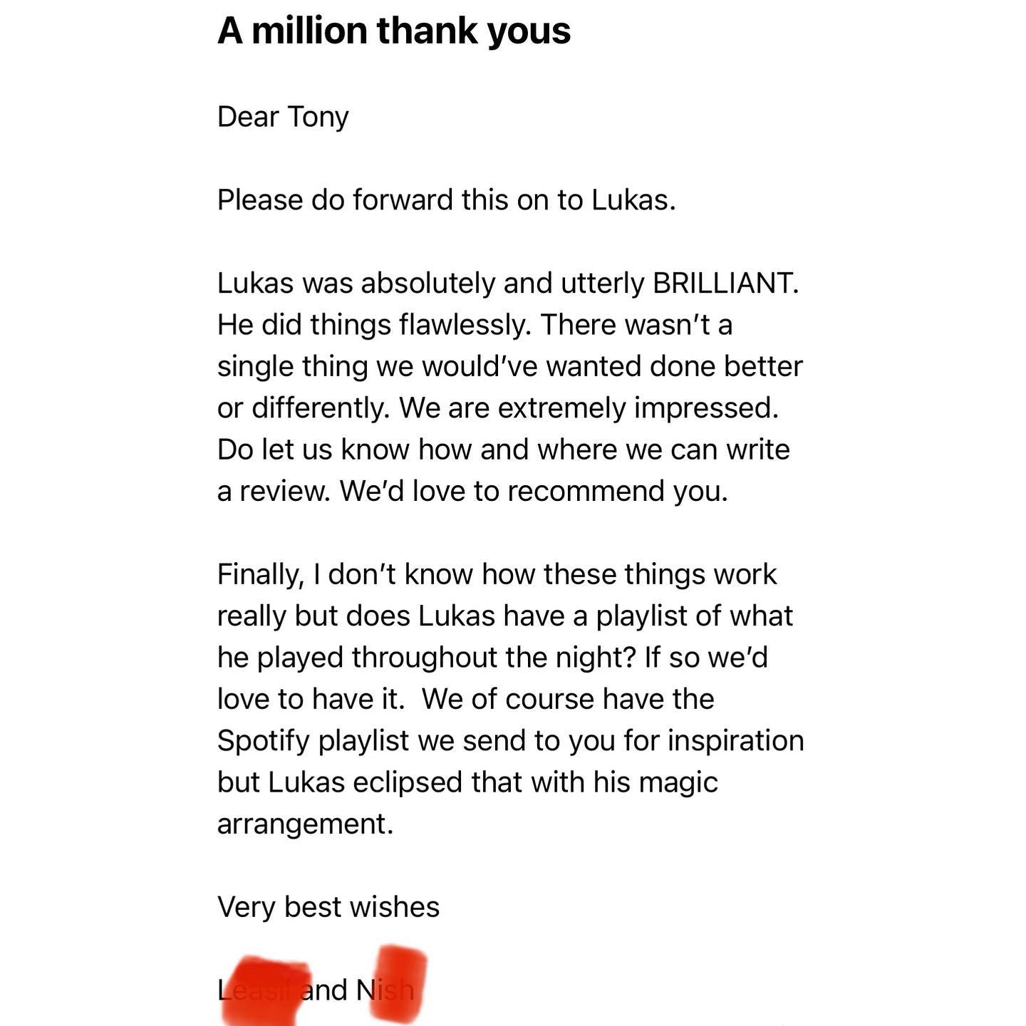 The man like @lukekosar smashed it out of the park last weekend, amongst the dinosaur skeletons at the Natural History Museum. The challenge was a balance of contemporary music and movie music….. The outcome, well, this email says it all. Much love to @tec_oxford for the incredible lighting and audio, yet again #sugarbumps #makingpeoplehappy #djlife #oxford