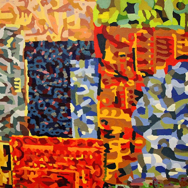 Dedicato alla musica ~ Ubaldo Bricco ~ ubaldobricco@gmail.com ~ tela 200x100cm #creativity #surreale #contemporaryart #ubaldobricco #milano #arte #artist #italianart #italianartist #italy #milano #music #musica #colorful #life