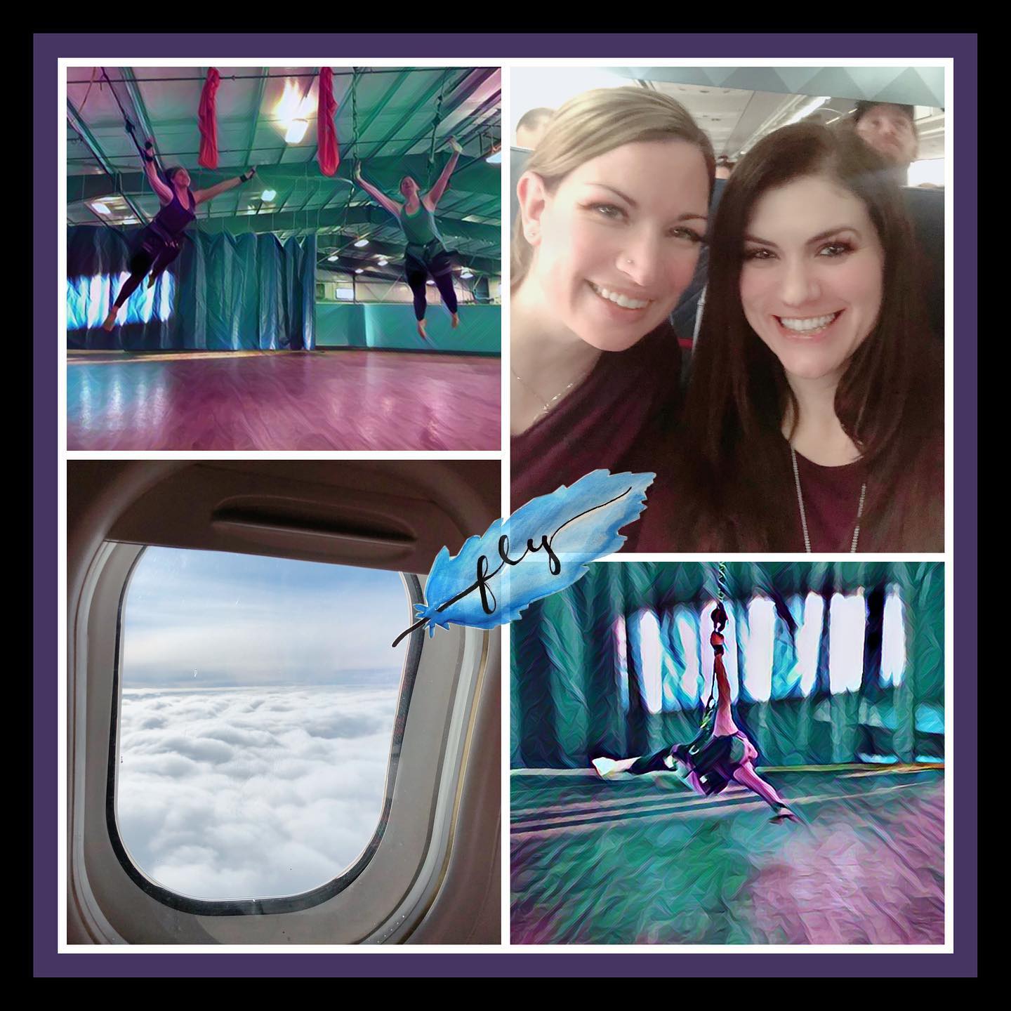 Erin and I had a weekend full of flying... quite literally! 😁✈️💫 Exciting things are coming... #groundedaerial #vibehigher #flyhigh #fly #soar #2020herewecome #highvibehaven #howellmichigan #somethingnew #soexcited