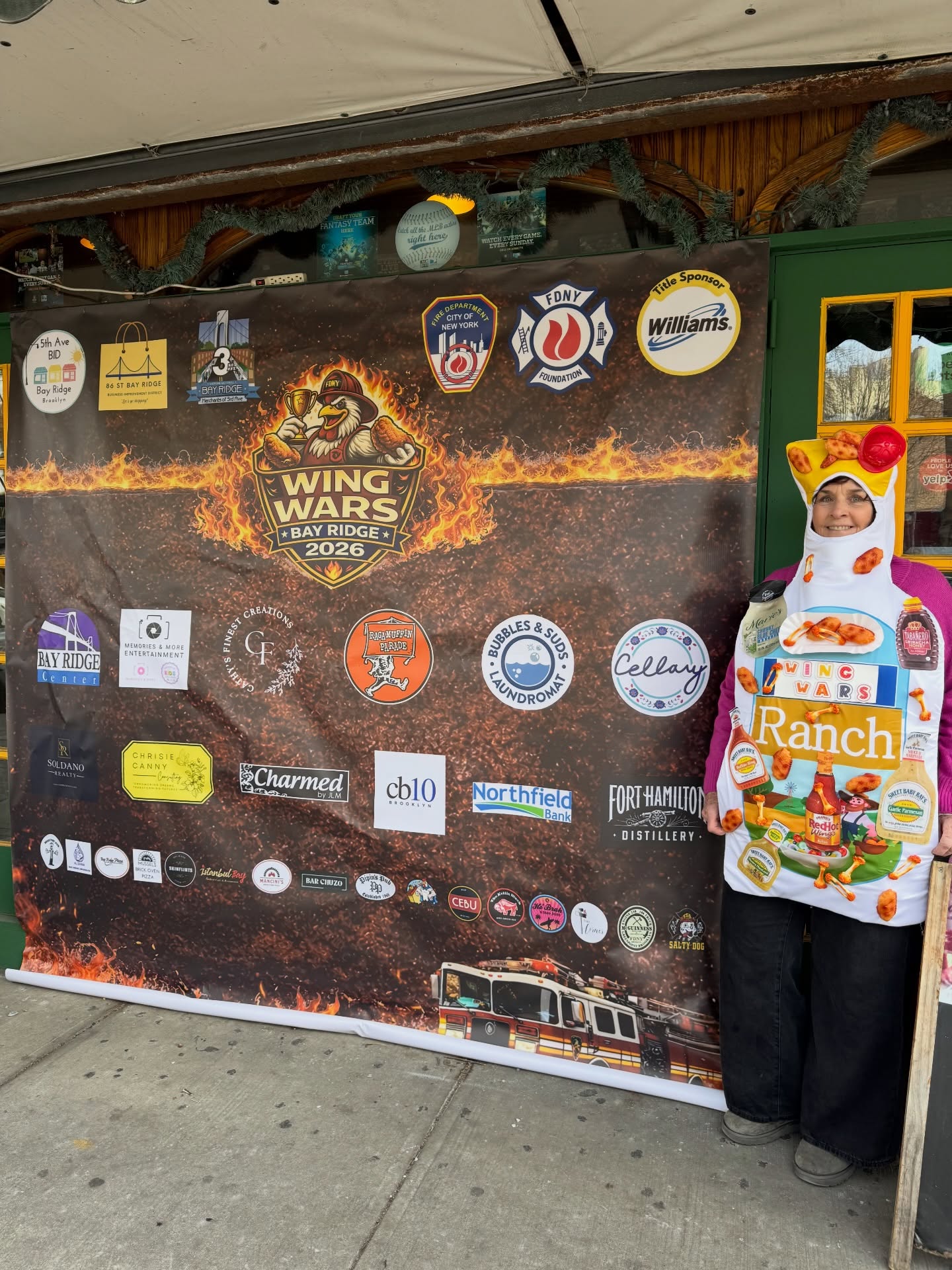 🎤 Alright Bay Ridge—we’re opening at 12, we’re ready, and we’re so glad you’re coming! Let’s kick off Wing Wars!
@fifthavenuebk
@86streetbid
@merchantsof3rdave
@fdnyfoundation
@fdny
@bean_post_pub
@alsham_restaurant_nyc
@bayridgepizza
@skinflints.restaurant
@istanbulbayridge
@musselsbrickovenpizza
@manciniwoodfiredpizza
@barchuzo
@cebubarbistro
@pipinsbayridge
@houseofwingsnyc
@hobrahtaco
@kettleblackbar
@thecornerbayridge
@saltydogny
@bayridgecenter
@williamsenergy