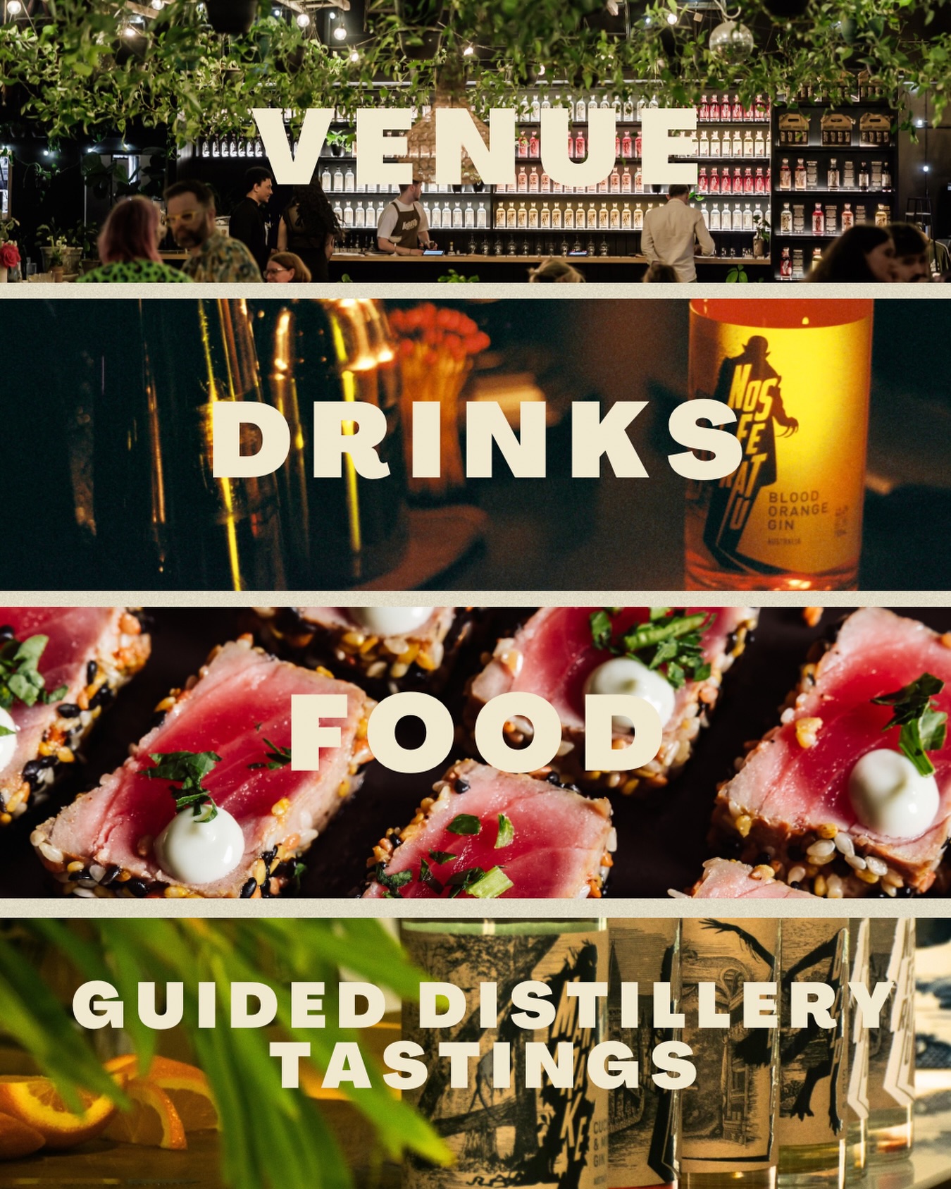 Looking for a venue your guests will actually talk about? 👀🍸
Host your next event at Nosferatu Distillery — complete with house-made spirits, exceptional food, and guided distillery tastings that turn a function into an experience.
✨ Private venue or Area Booking
✨ Flexible bar options
✨ Walked Canapé Service
✨ Optional guided tastings
Bookings for the rest of the year now open, send us a message or visit the website for our full functions package! Link in bio.
