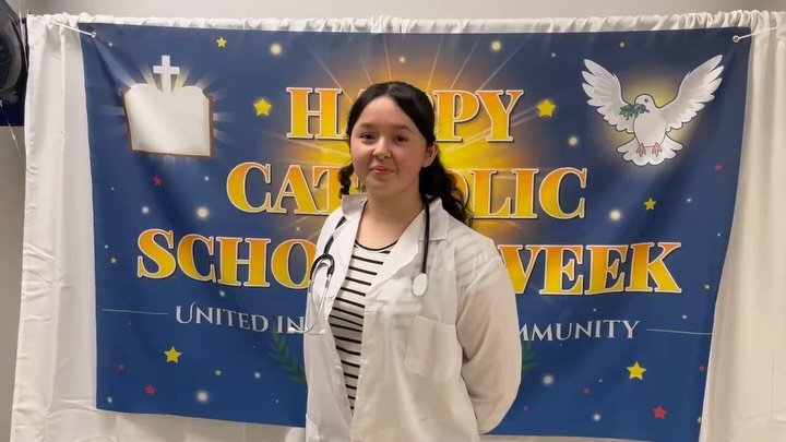 Happy Catholic Schools Week from the Class of 2026! ๐ซ๐ฉ๐ปโ๐๐จ๐ปโ๐๐
#stemydiuscatholicschool #jaguarstrong #catholicschoolsweek #8thgrade #classof2026