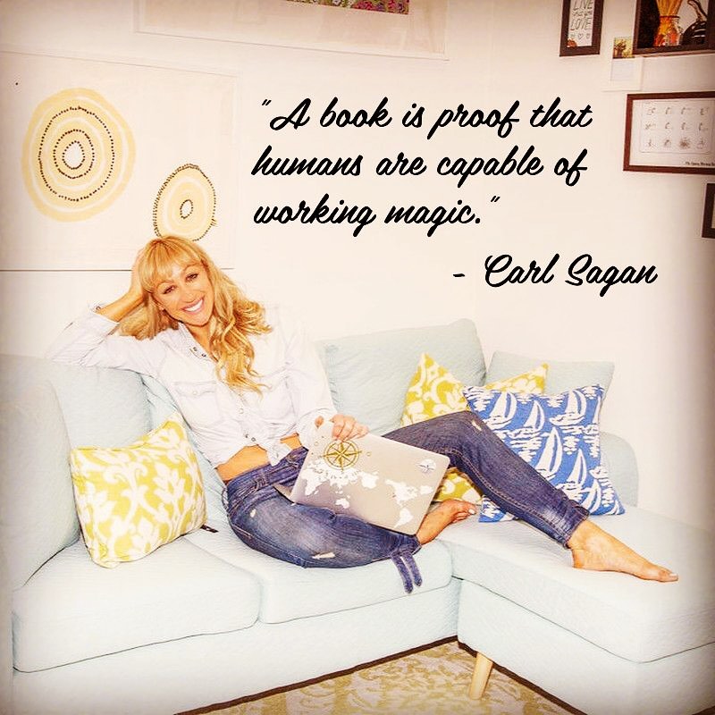 📖♥️🖋 • @missproffitt • #dirtythirtybybillieproffitt •
“A book is proof that humans are capable of working magic.” - Carl Sagan