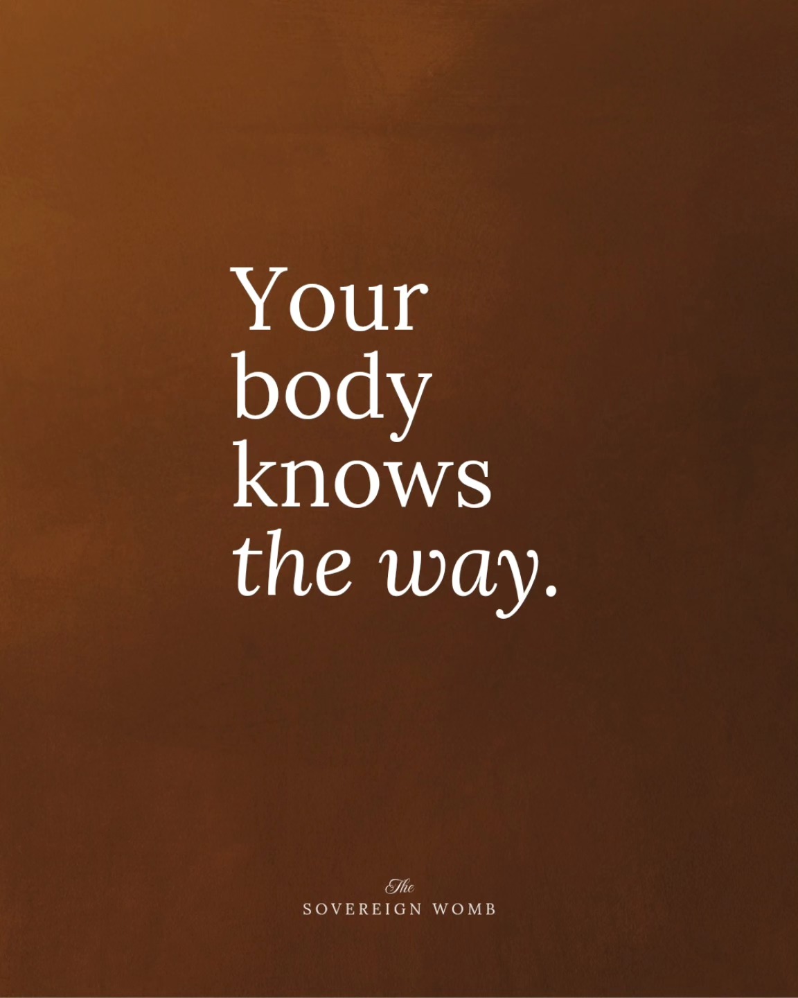 For too long, we’ve been told that healing means going back into the mud.
That we have to relive every trauma to be free from it.
But real healing is different.
It’s not about forcing your way into old pain.
It’s about learning to listen to what your body is ready to show you — and holding space for it, without judgment.
By working with your body now, you create the safety that may have never been imprinted — even at birth.
You build a new foundation, not just for yourself, but for the generations before and after you.
In The Sovereign Womb, we don't force.
We listen.
We honor.
We heal from the inside out.
🌀 Comment "WOMB" below if you're ready to explore this path.
#TheSovereignWomb #WombWisdom #TraumaHealingJourney #EmbodiedHealing #FeminineSovereignty
