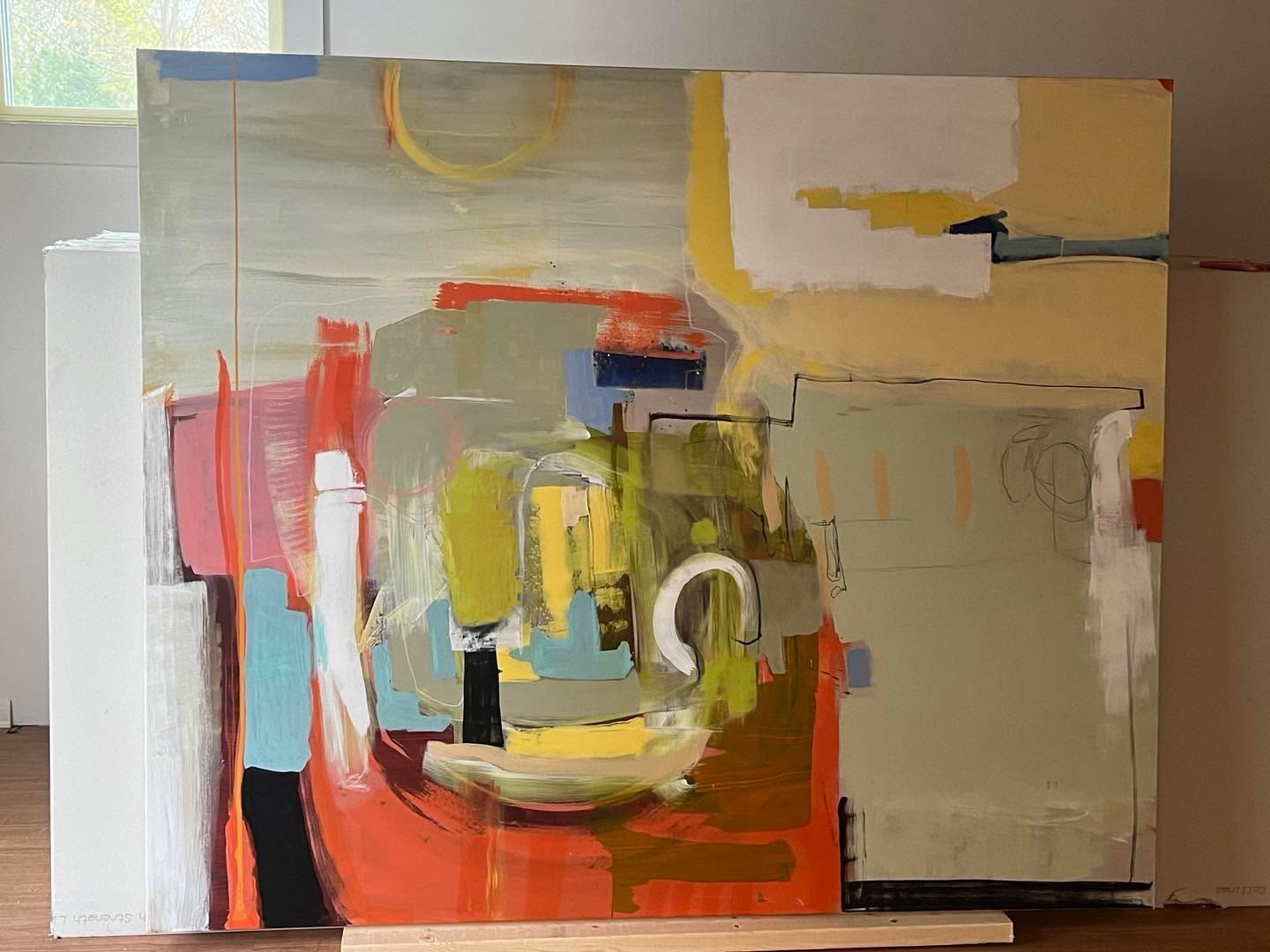 I’m not sure if I’m glad or sad that this piece sold yesterday, however too late to regret it now. Dedicated too my much loved sister, Lyn.