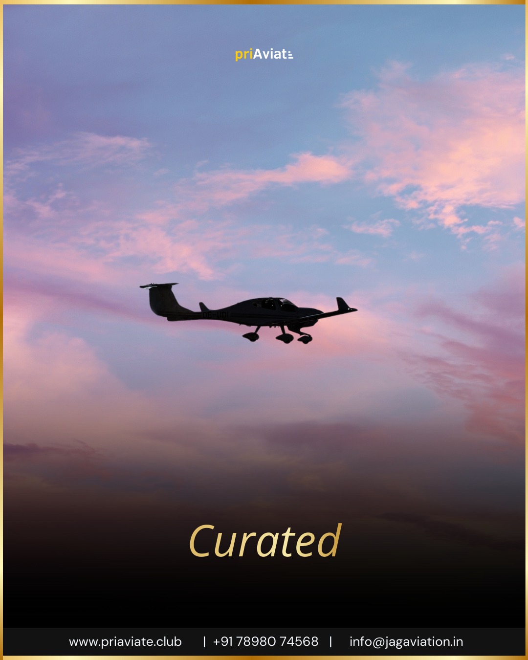 Flying, curated.
Where passion is guided with intention, and every moment in the air is thoughtfully designed.
www.priaviate.club
#priAviate #FlyingCurated #luxurymeetspassion #curatedexperiences #privatepilotlifestyle #aviationasart