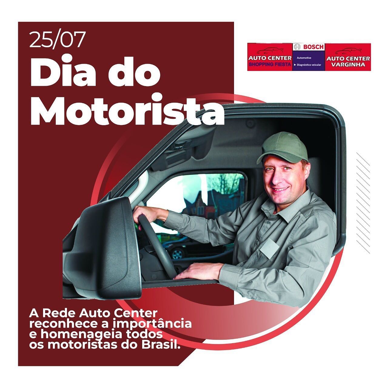 Hoje parabenizamos aqueles que escolheram a estrada como companheira. Feliz dia do motorista!🚘
.
.
.
.
.
.
.
#diadomotorista #autocenter