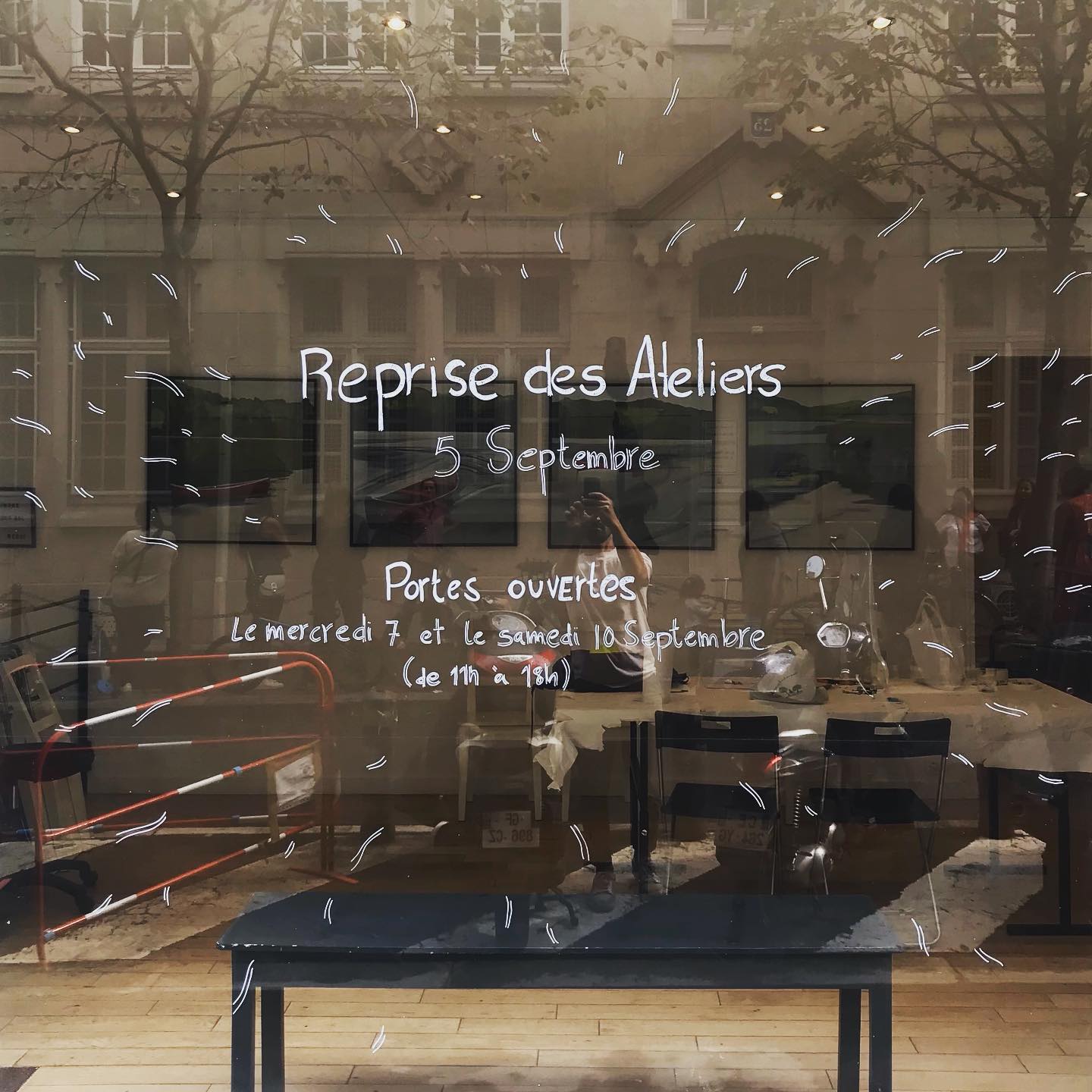 C’est avec grand enthousiasme que nous reprenons nos activités à Créart’Lab le 5 septembre 💪🏻 🖌
PORTES OUVERTES le mercredi 7 et le samedi 10 septembre. (De 11h à 18h)