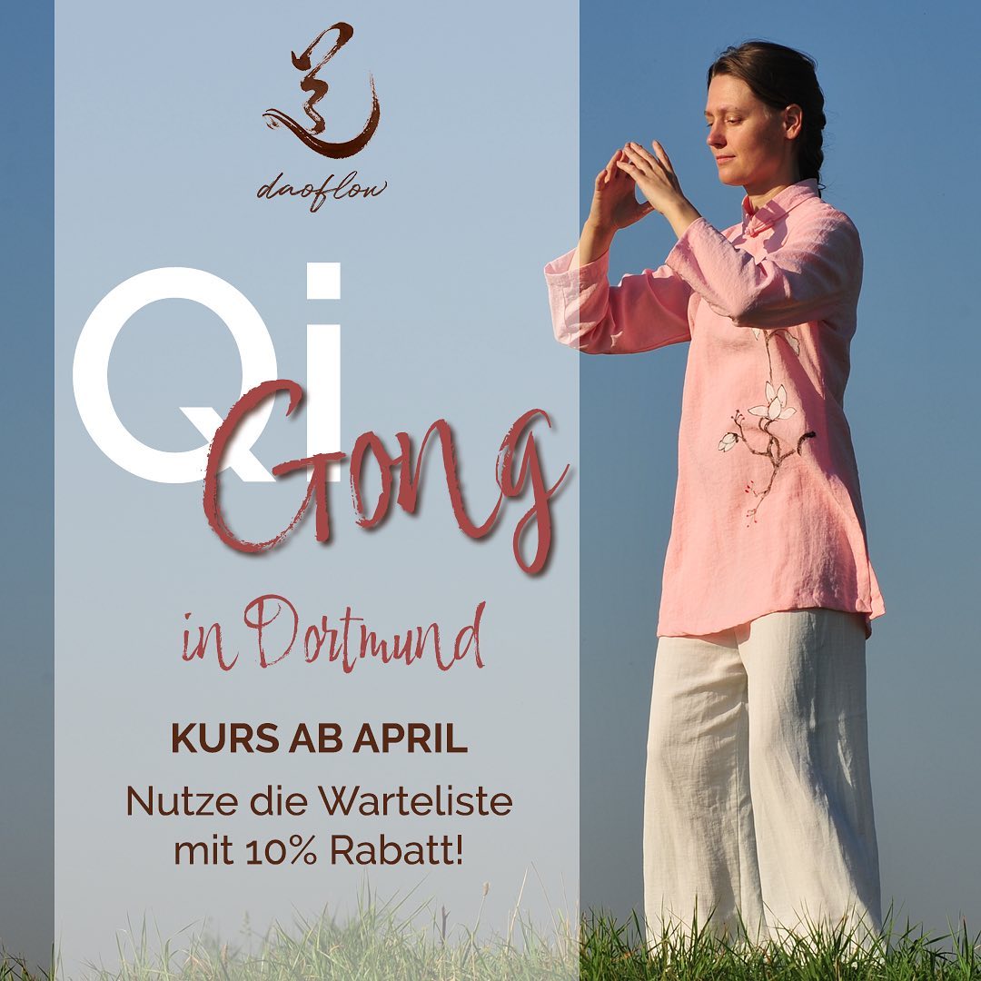 Qi Gong aus den Wudang Bergen
Ab April in Dortmund.
Trag' dich auf die Warteliste ein und erhalte einen 10% Rabatt bei Buchung des Kurses.
Weitere Infos zum Kurs folgen!
www.daoflow.de
.
.
.
#qigong #qigongdeutschland #entspannung #qigongwudang #healthylifestyle #achtsamkeitsübungen #bewusstsein #körpergefühl #innerpeace #gesundleben