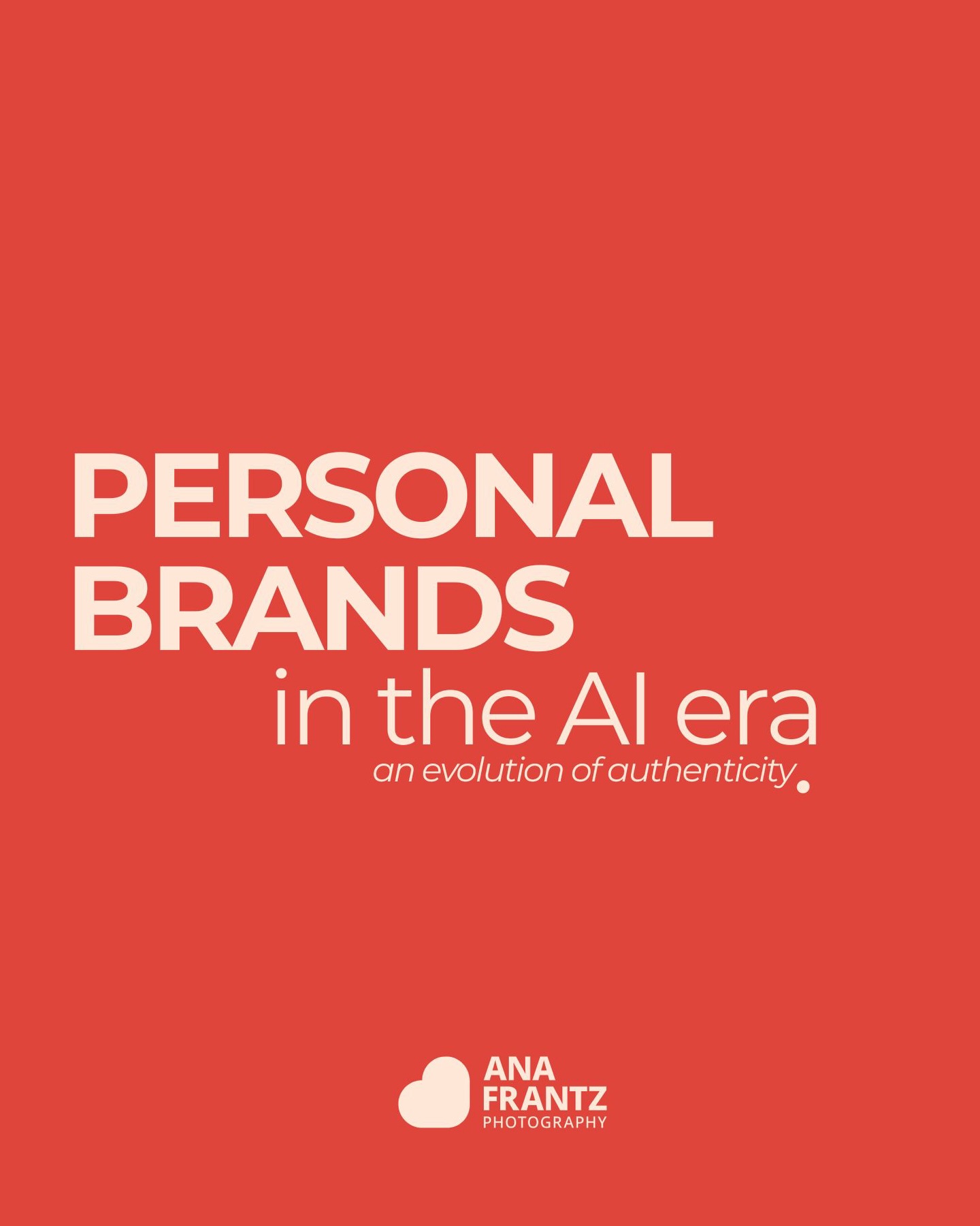 Personal brands in the AI era aren’t built by pretending.
They’re built by remembering who you are.
In a world of AI-generated faces, perfect feeds and polished performances, something quieter is becoming priceless:
truth. presence. energy. soul.
A real personal brand isn’t a persona.
It’s the courage to be seen as you are.
That’s the work I do.
I help founders translate who they are into photography, film and brand worlds that feel alive, magnetic and unmistakably theirs.
Not trend-chasing.
Not manufactured.
Built to last.
If this resonated…
DM Feel SEEN.
📸 @heycreativa_ 🧡