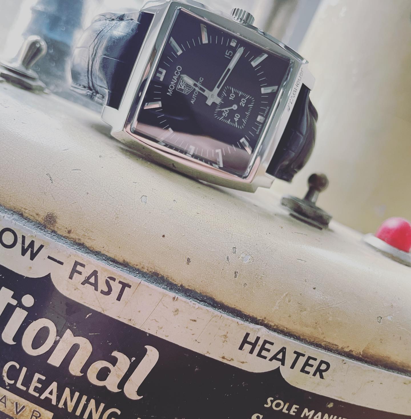 Tag Monaco serviced and polished